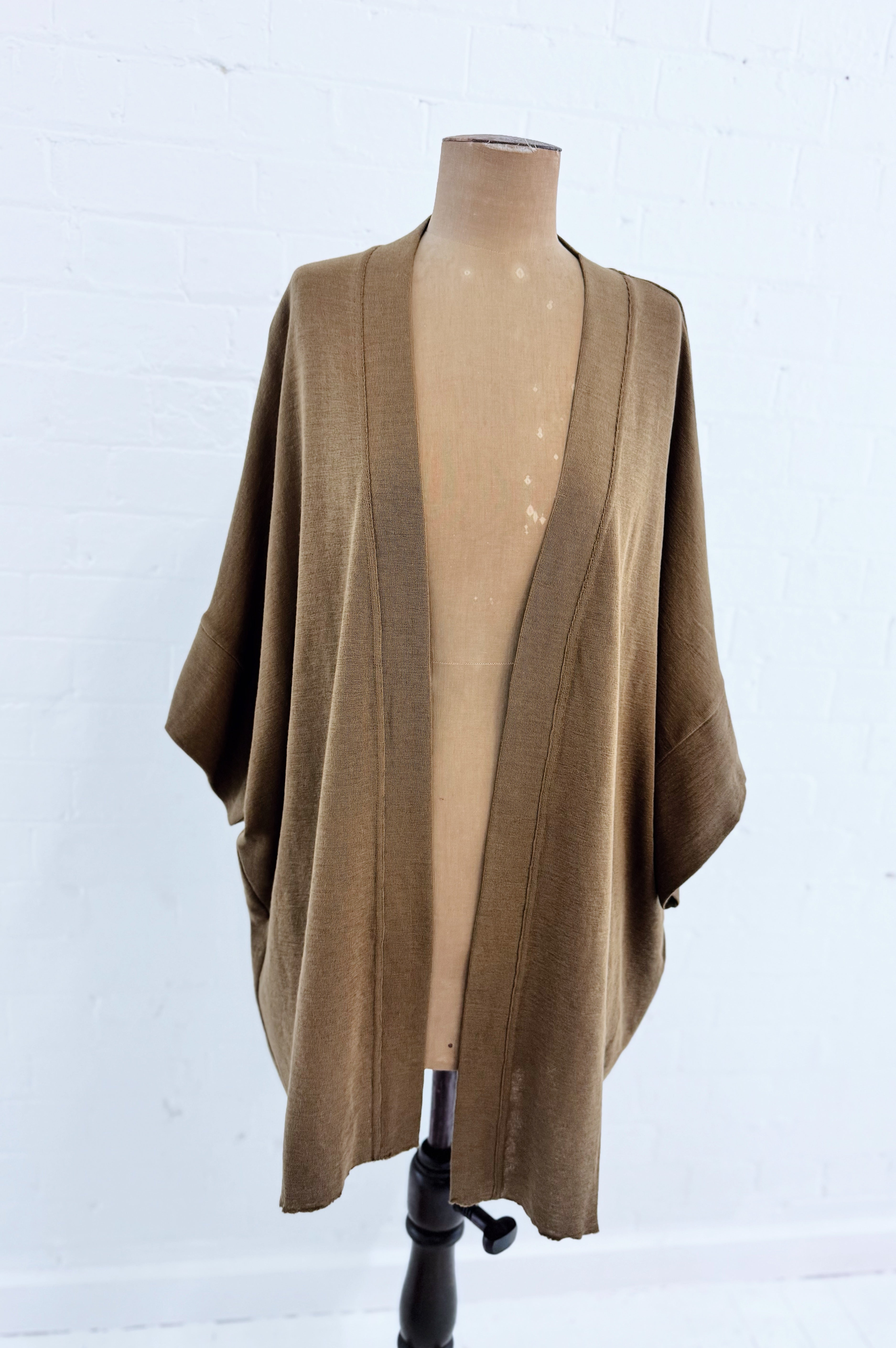 Merino Cardigan | Bronze
