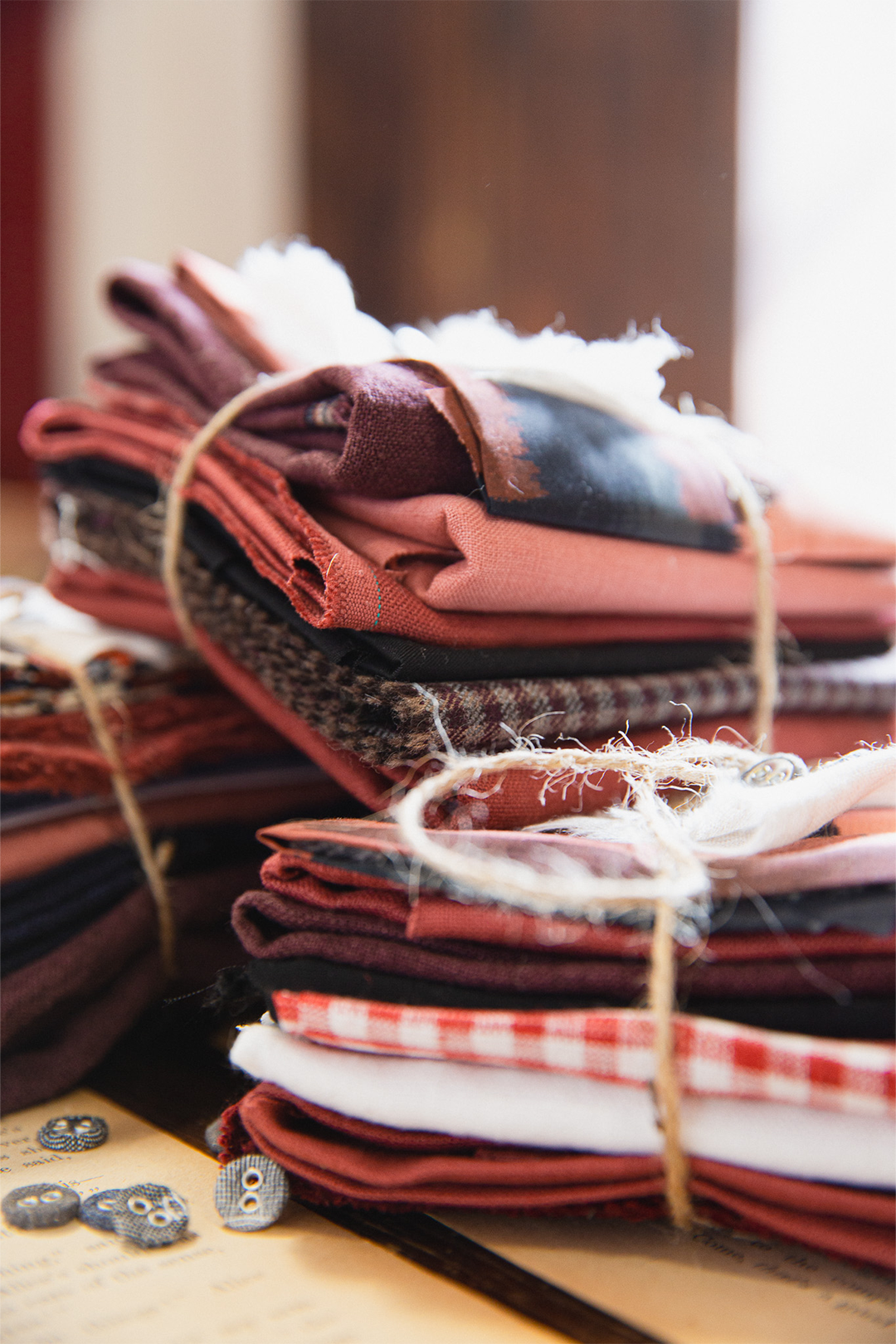 Fabric Bundle | Mixed Red