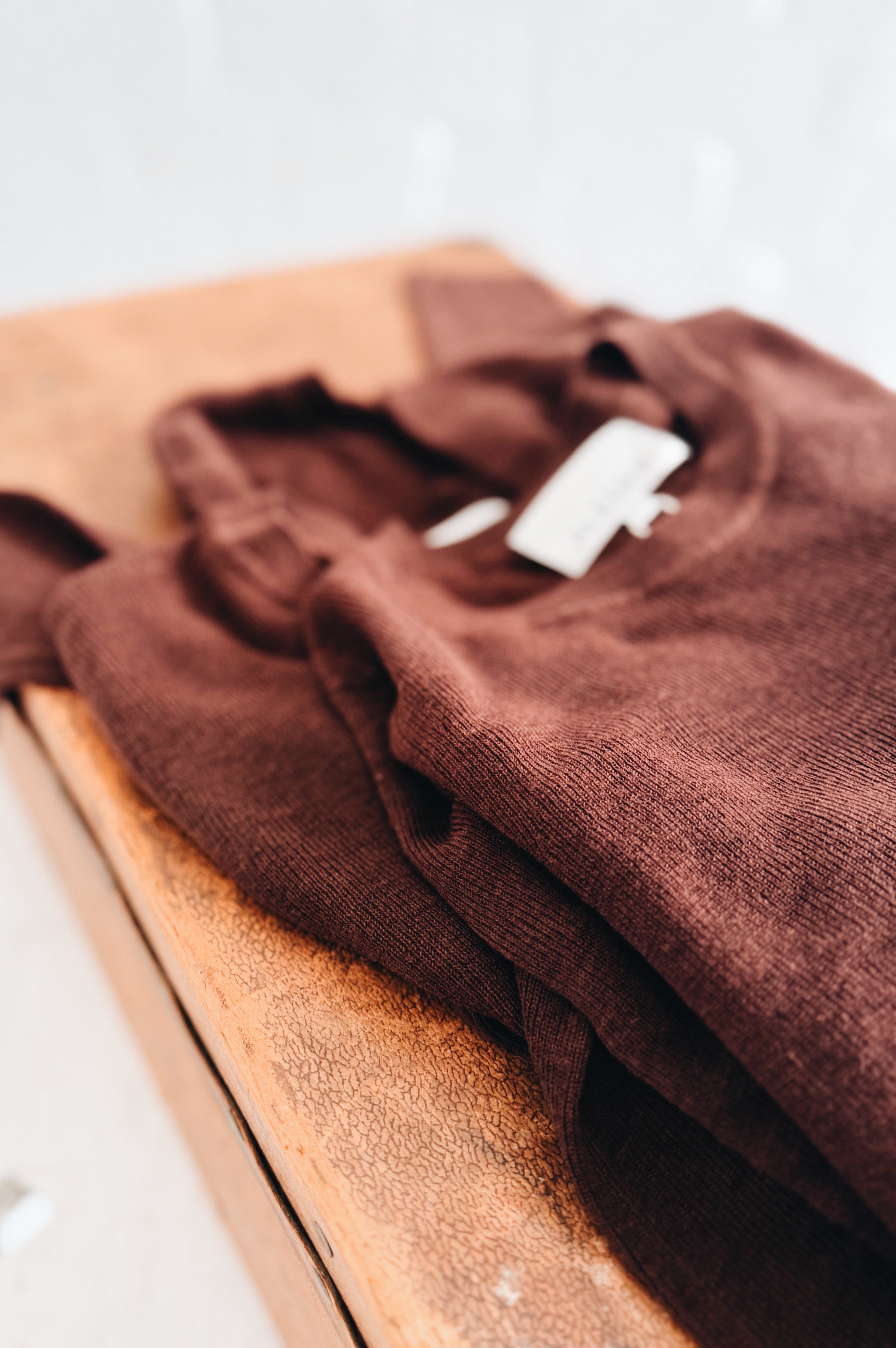 Aleger | Sheerness Crew Neck | Rust