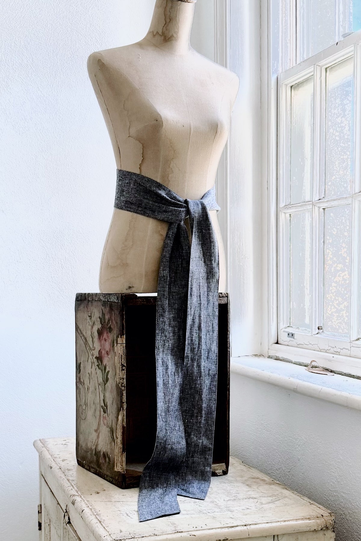 GW | Tie Belt | Bluestone