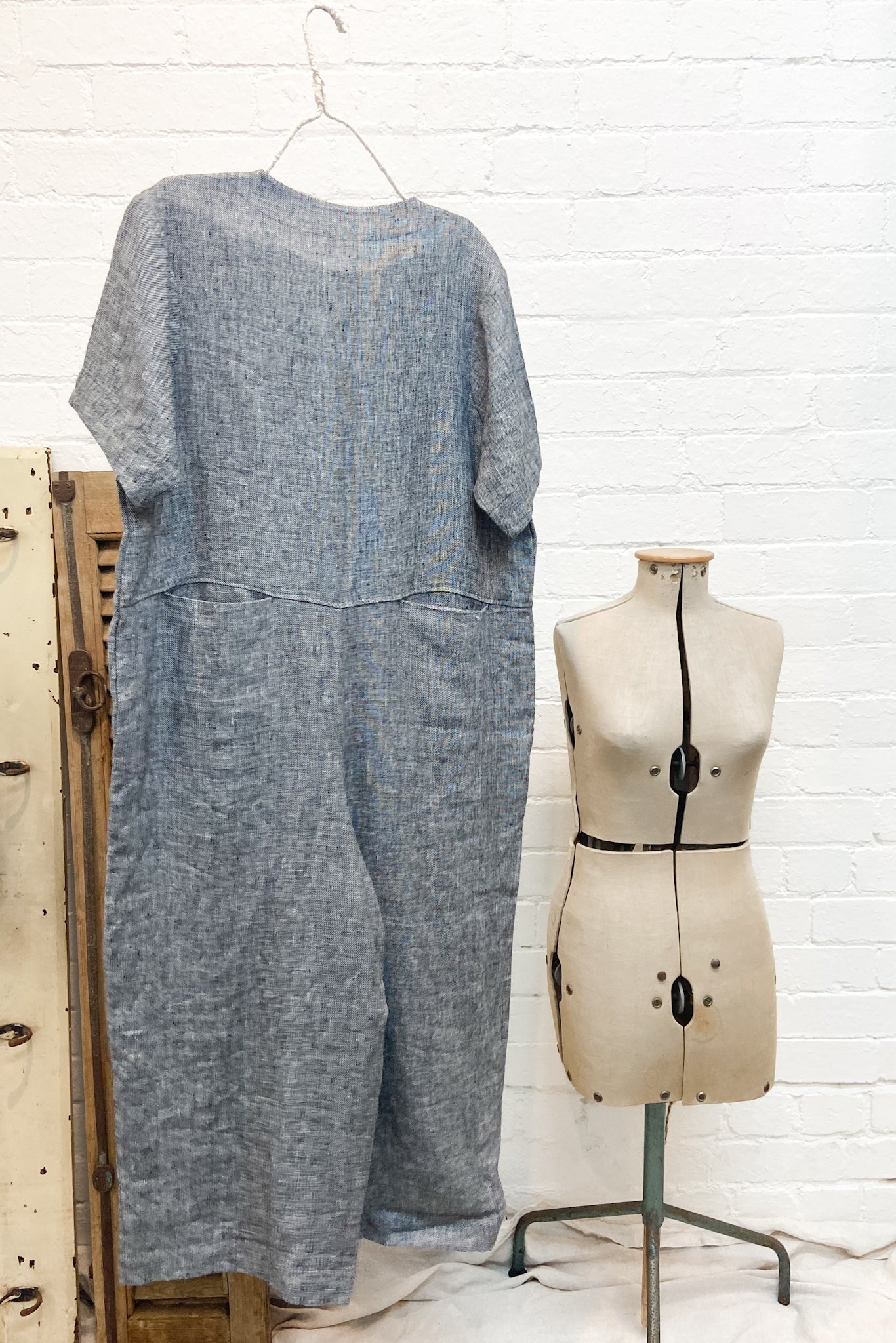 GW | Bethany Romper | Mottled Black | M