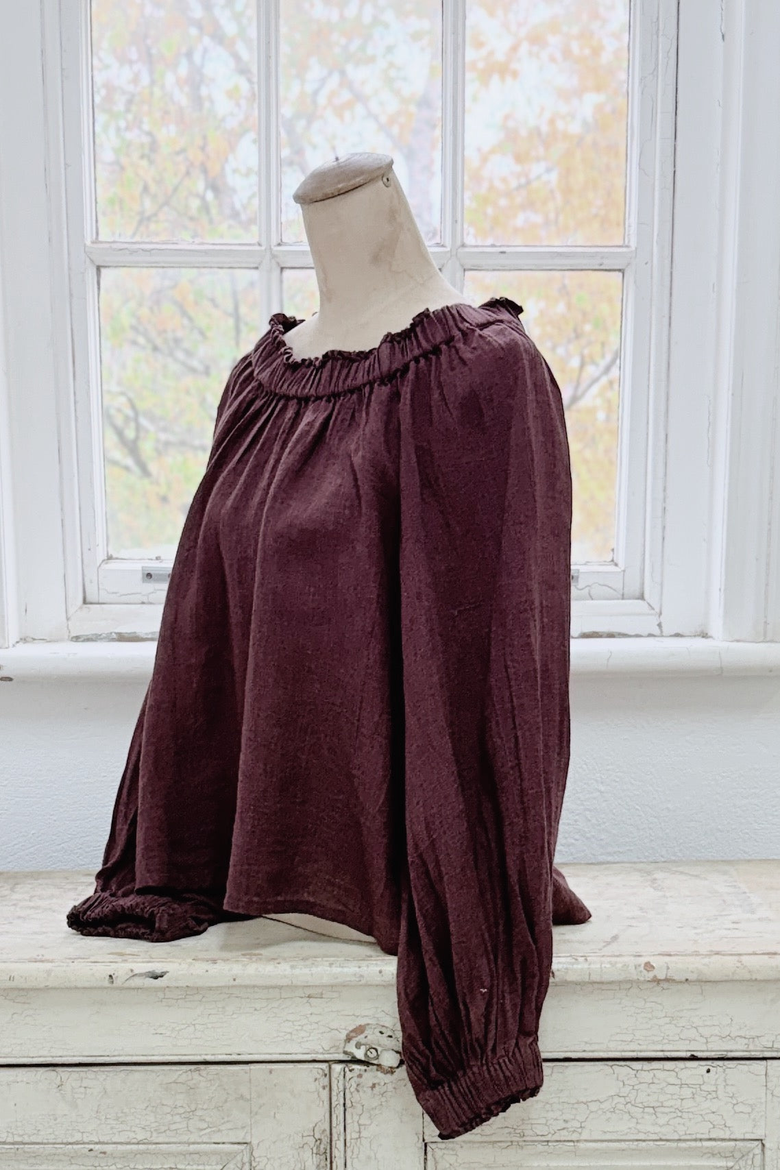 GW | Louella Top | Merlot | L