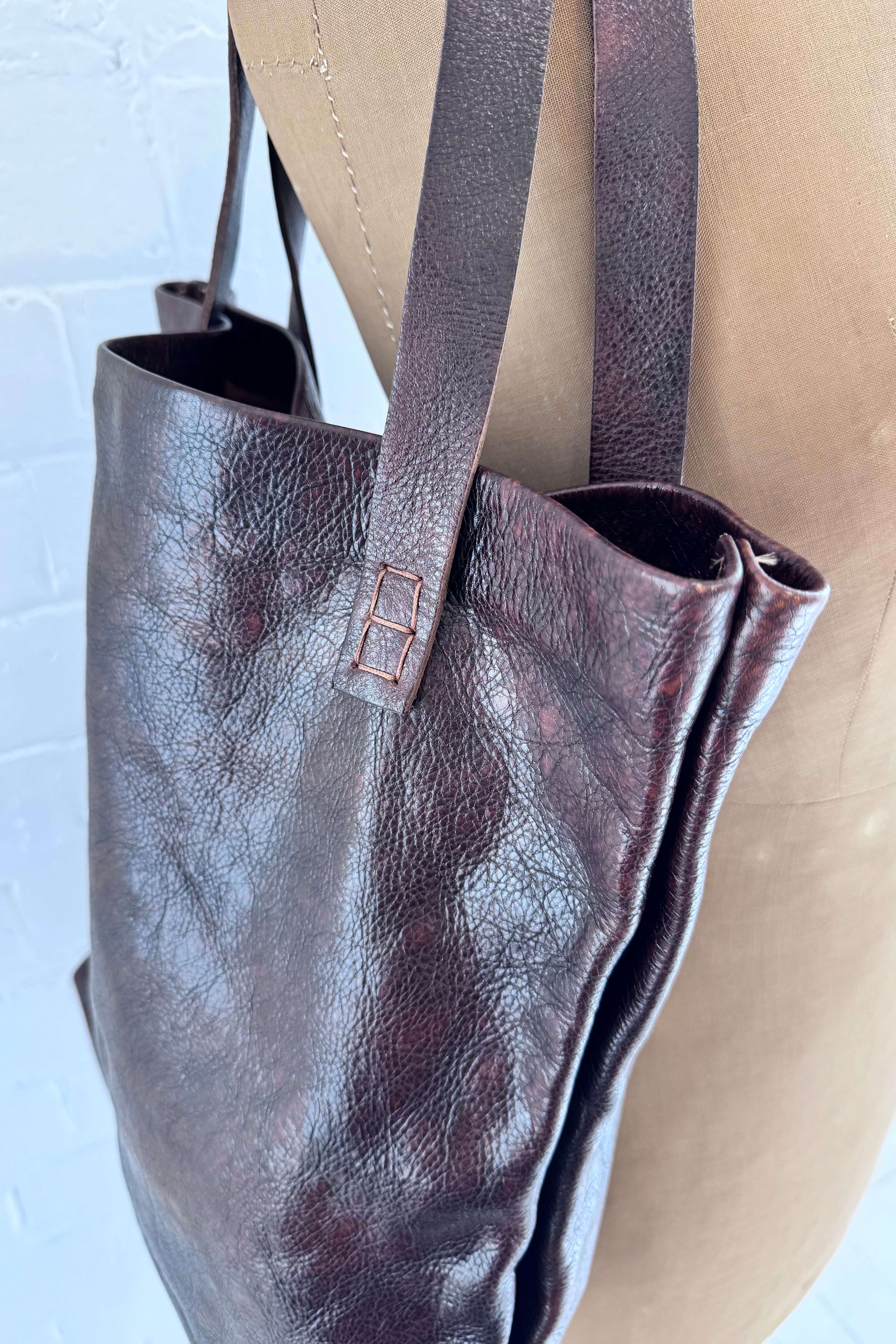 Ink Olives | Napoli Tote Bag | Chocolate