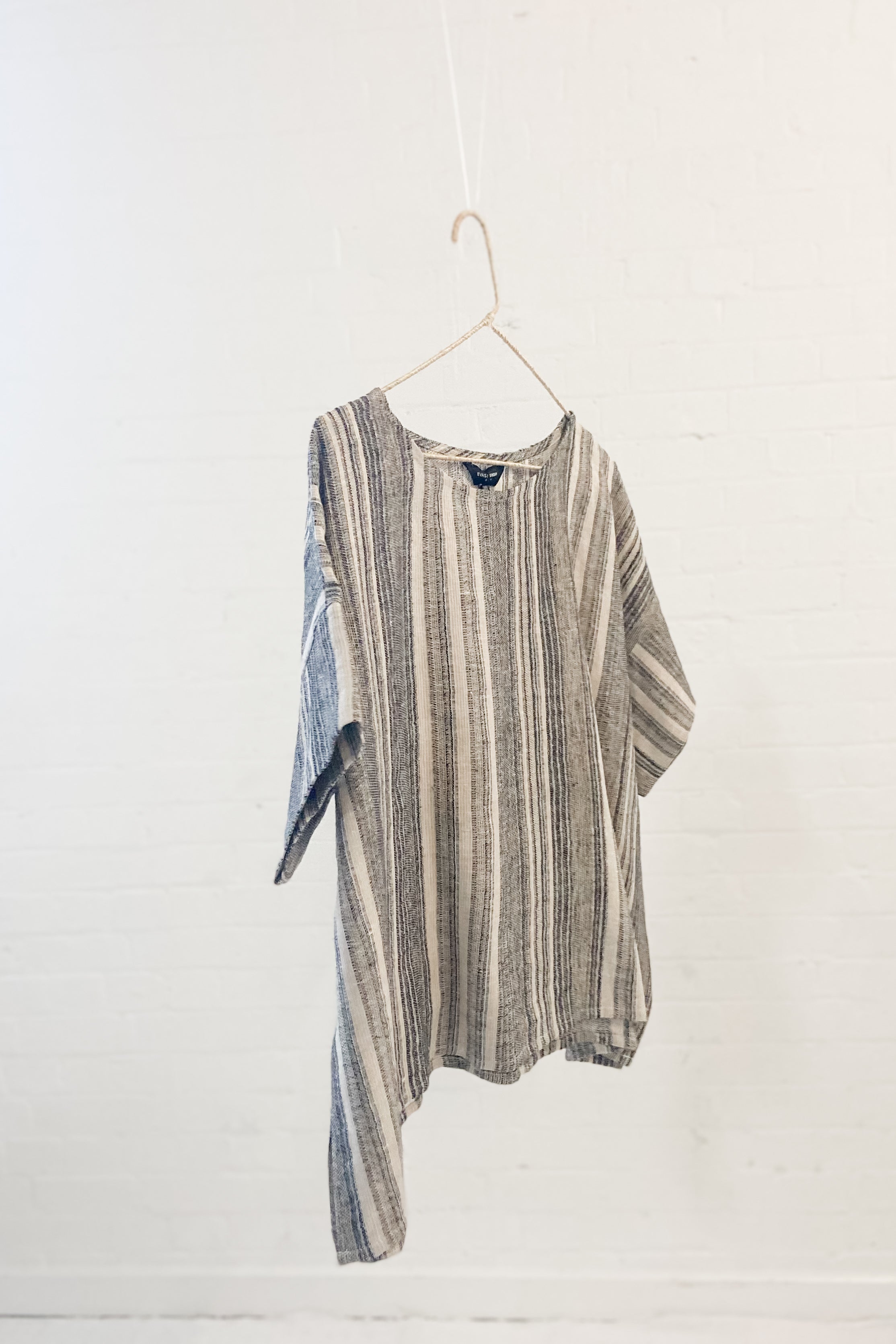 GW | Riley Top | Driftwood Stripe | S