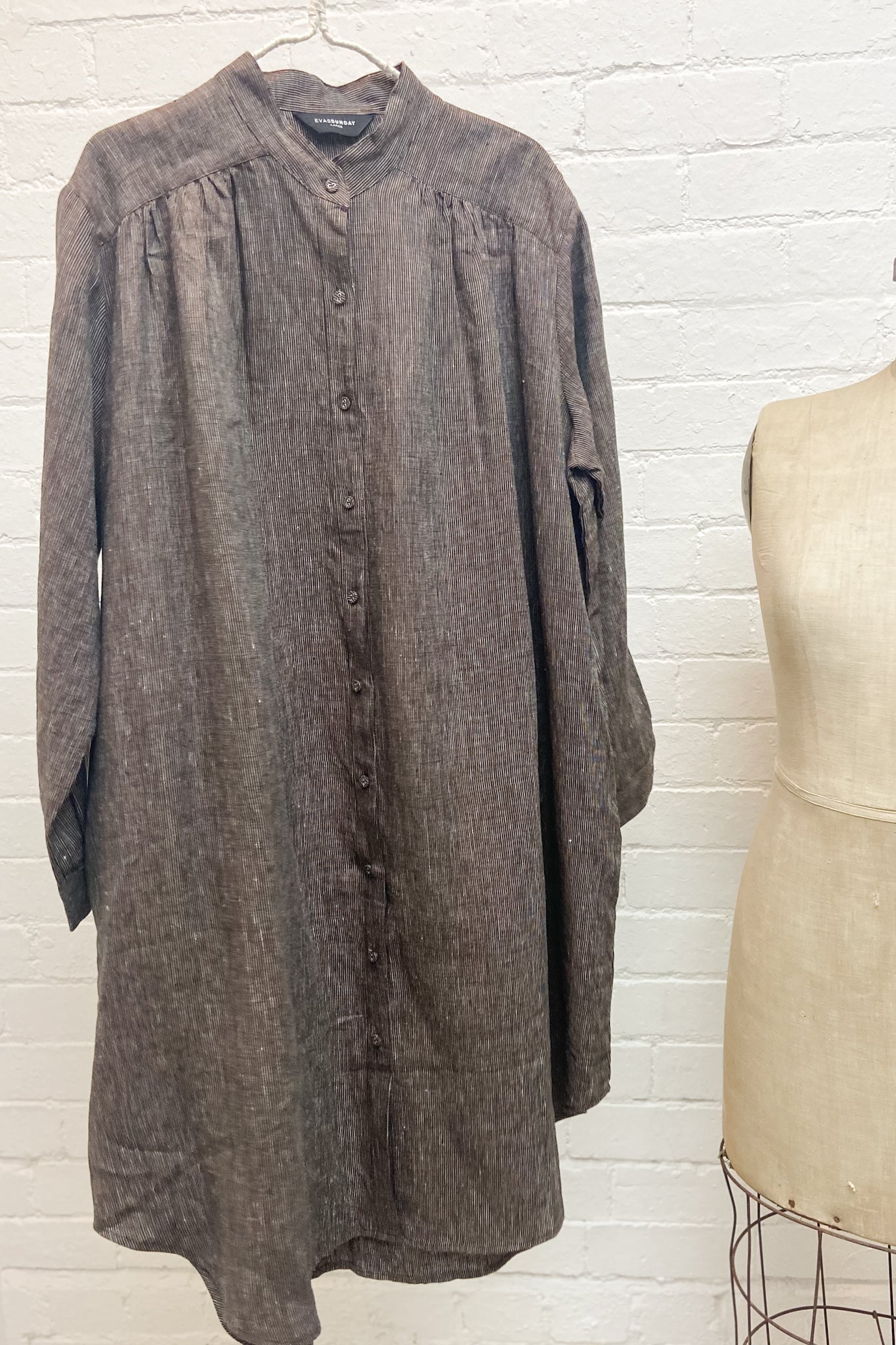 GW | Ophelia Shirt Dress | Truffle | L