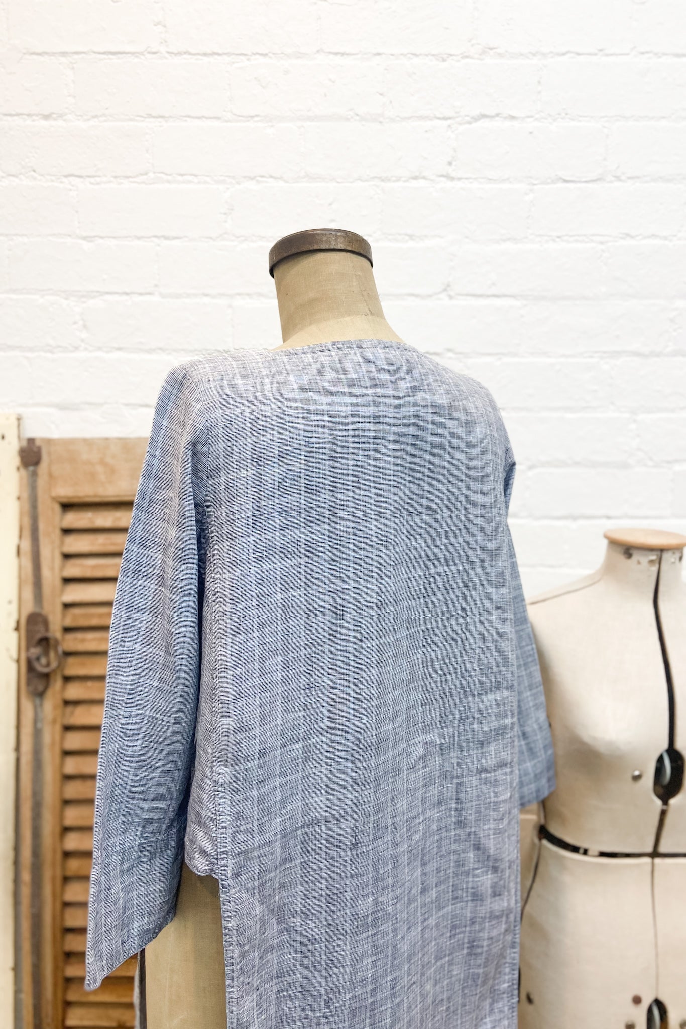 GW | Amanda Top | Mottled Bluestone | S