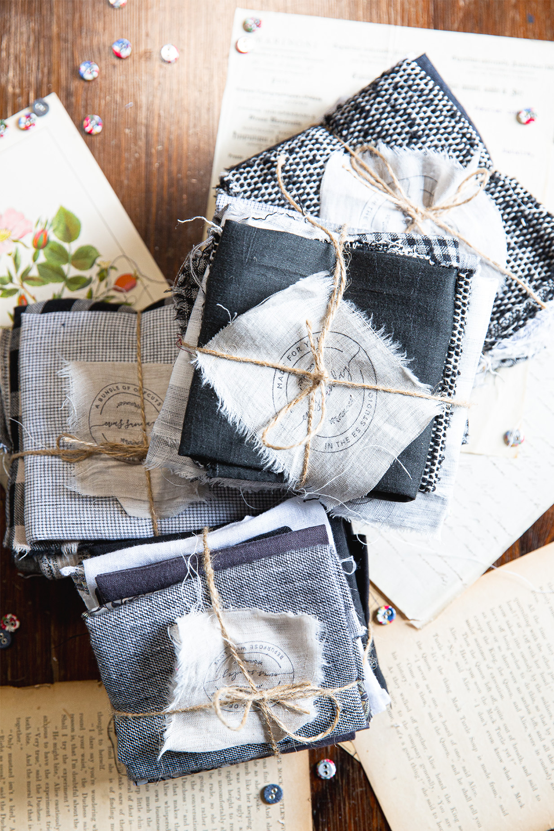 Fabric Bundle | Mixed Black