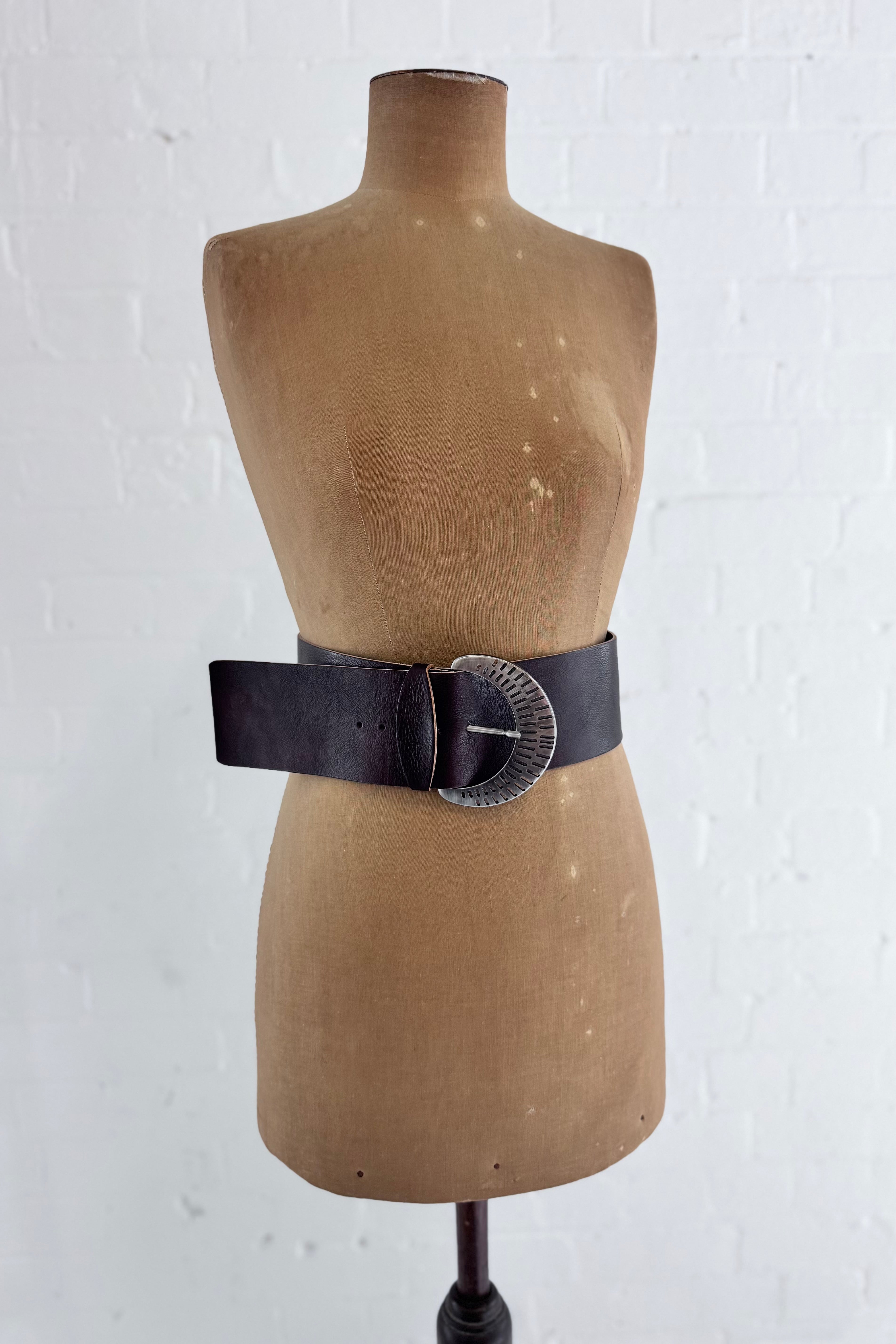 Ink Olives | Quercia Belt | Chocolate