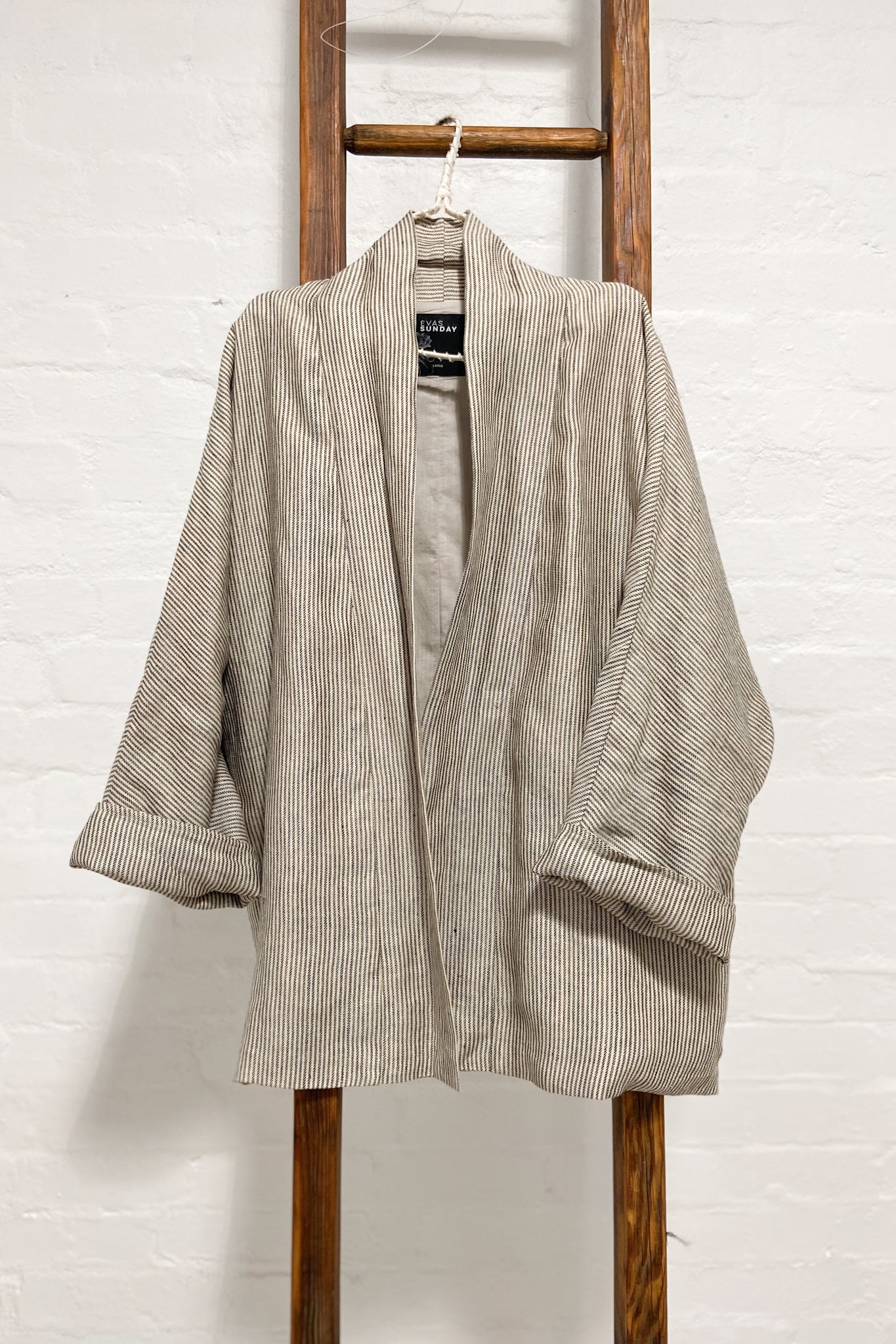 GW | Victoria Jacket | Soba Stripe | L