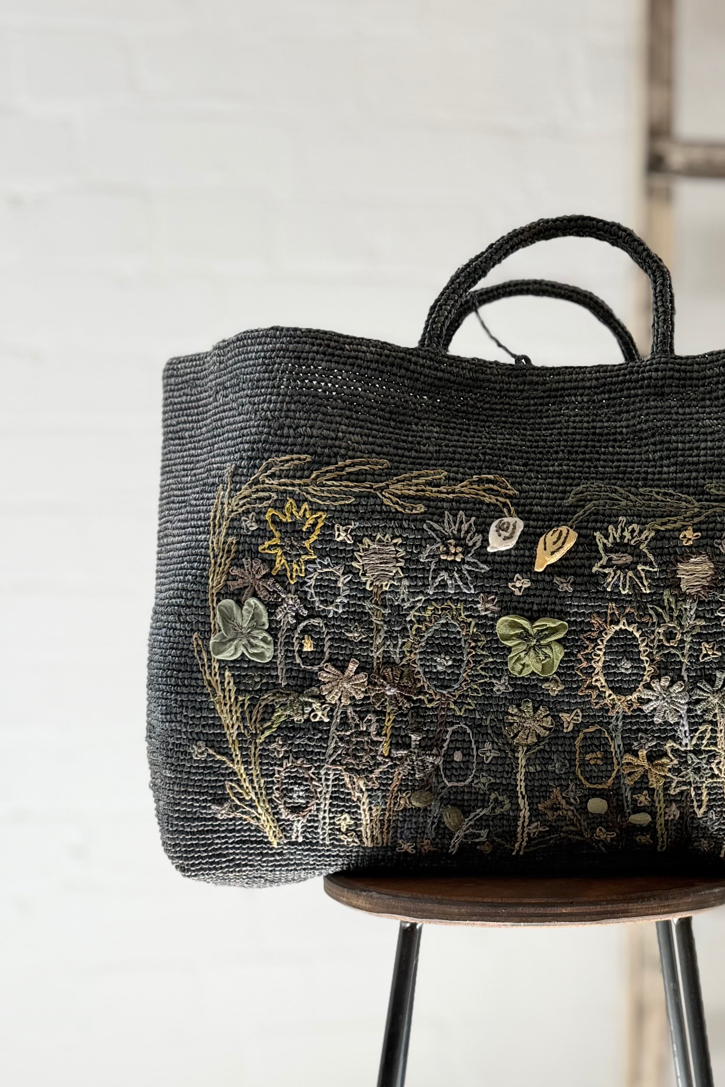 Sophie Digard | Garden Raffia Bag | Phoebe