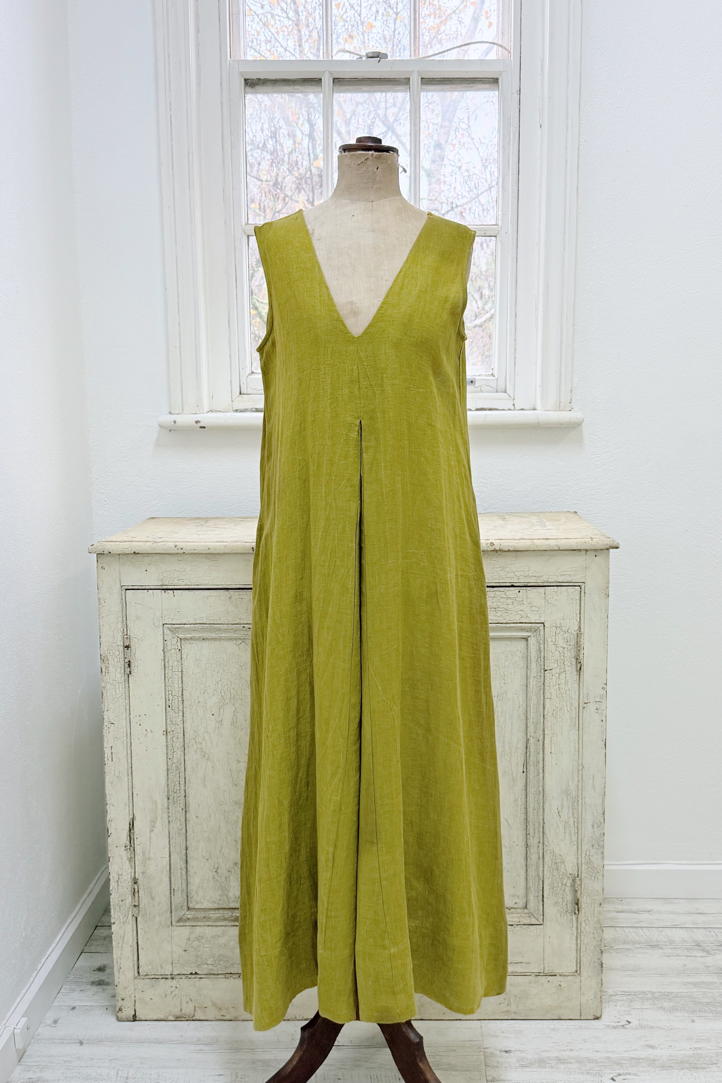 GW | Albert Dress | Antique Moss | XS