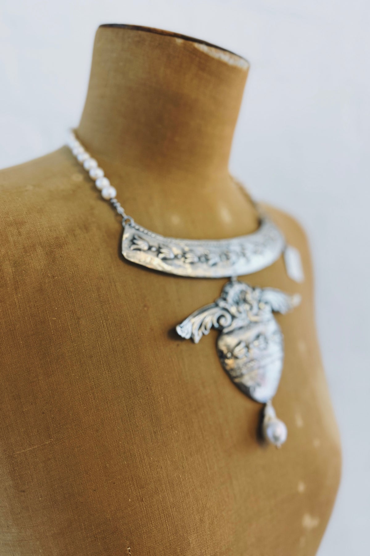 Emma Cunningham | Winged Heart Necklace