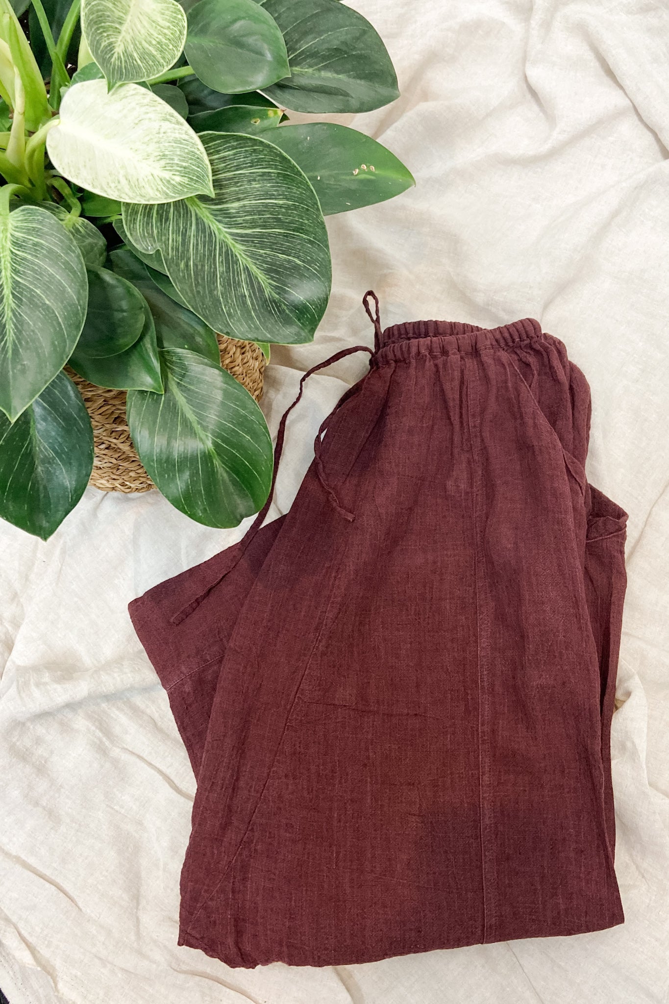 GW | Ginza Pant | Merlot | M