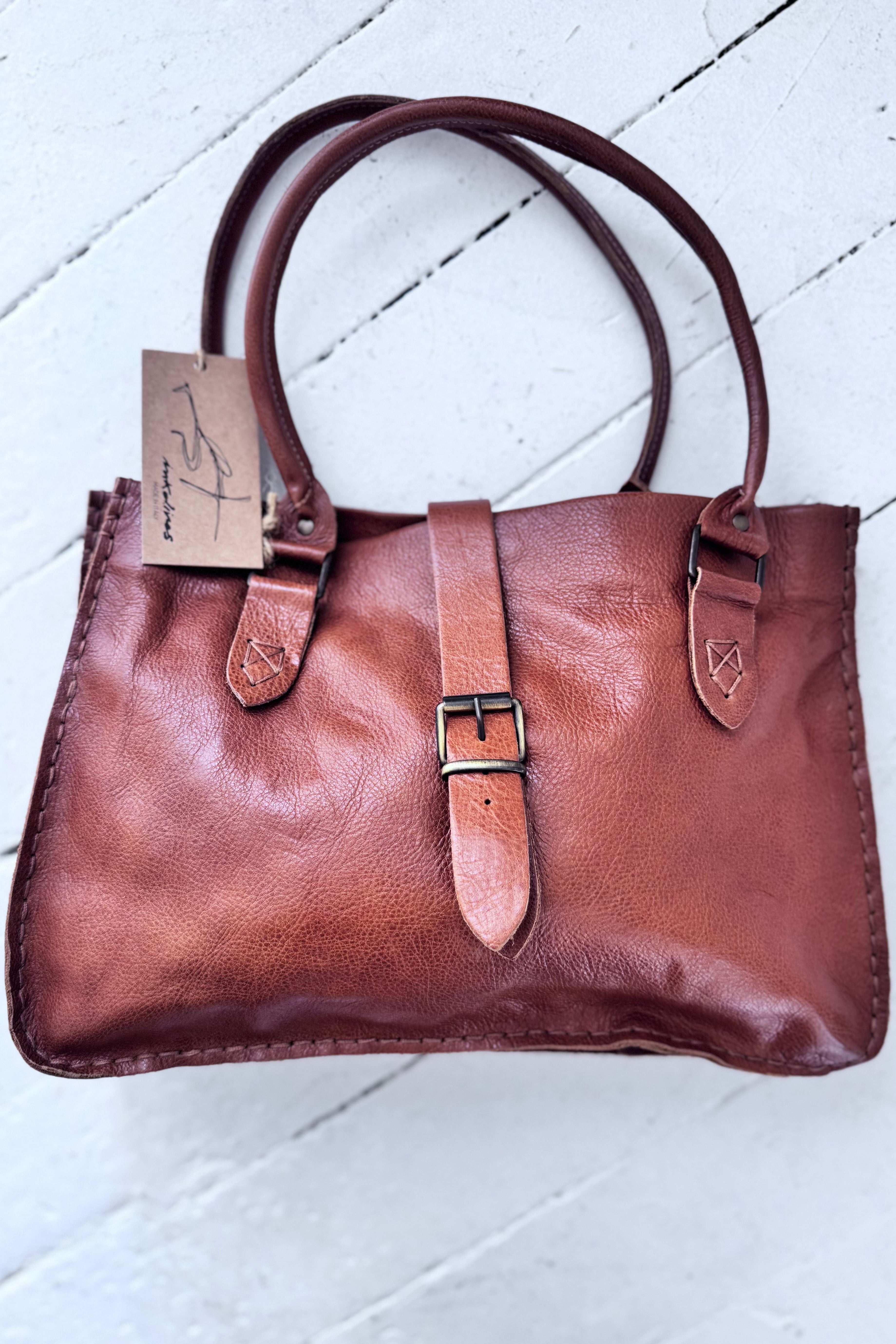 Ink Olives | Amsterdam Bag | Tan