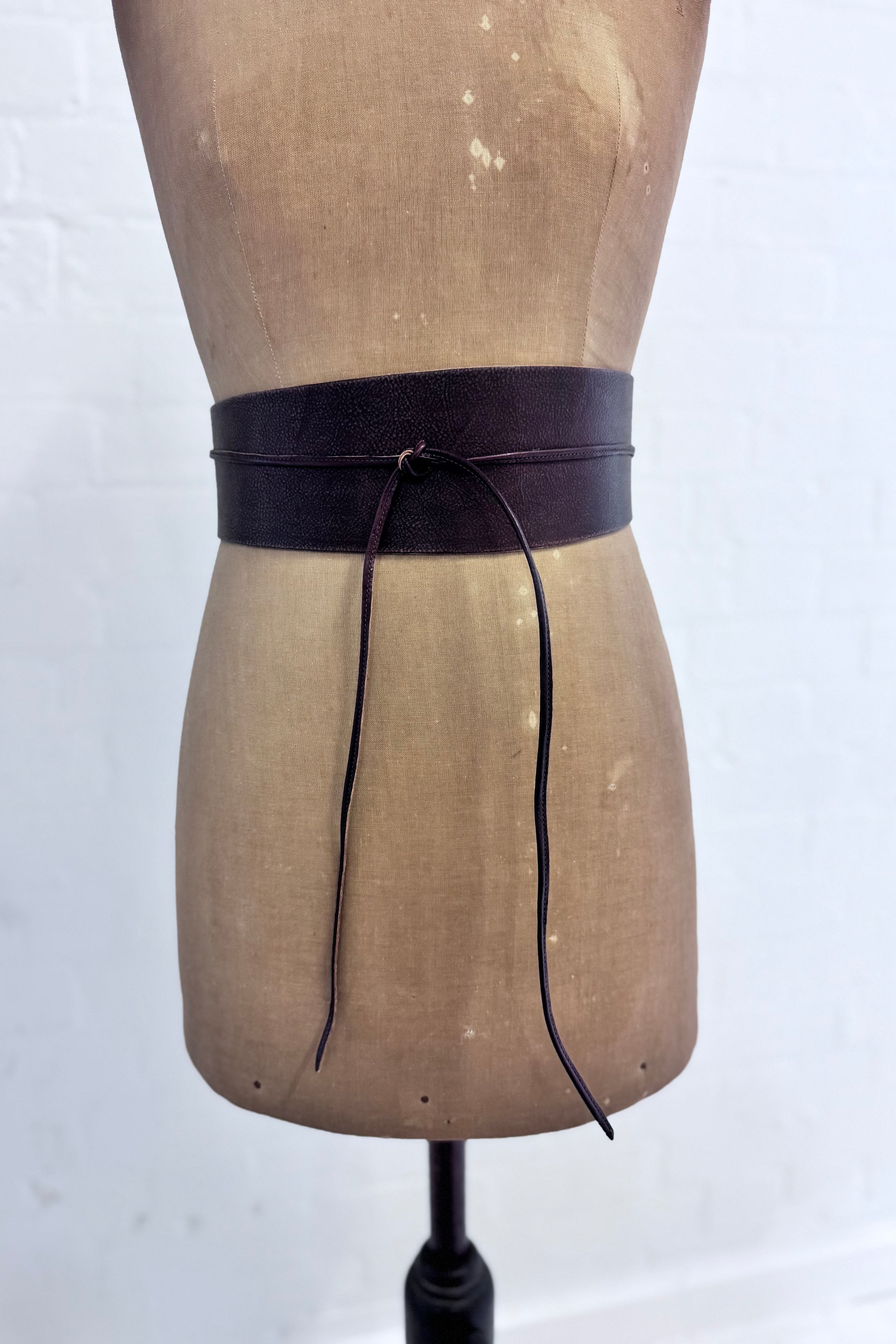 Ink Olives | Cipresso Belt | Chocolate