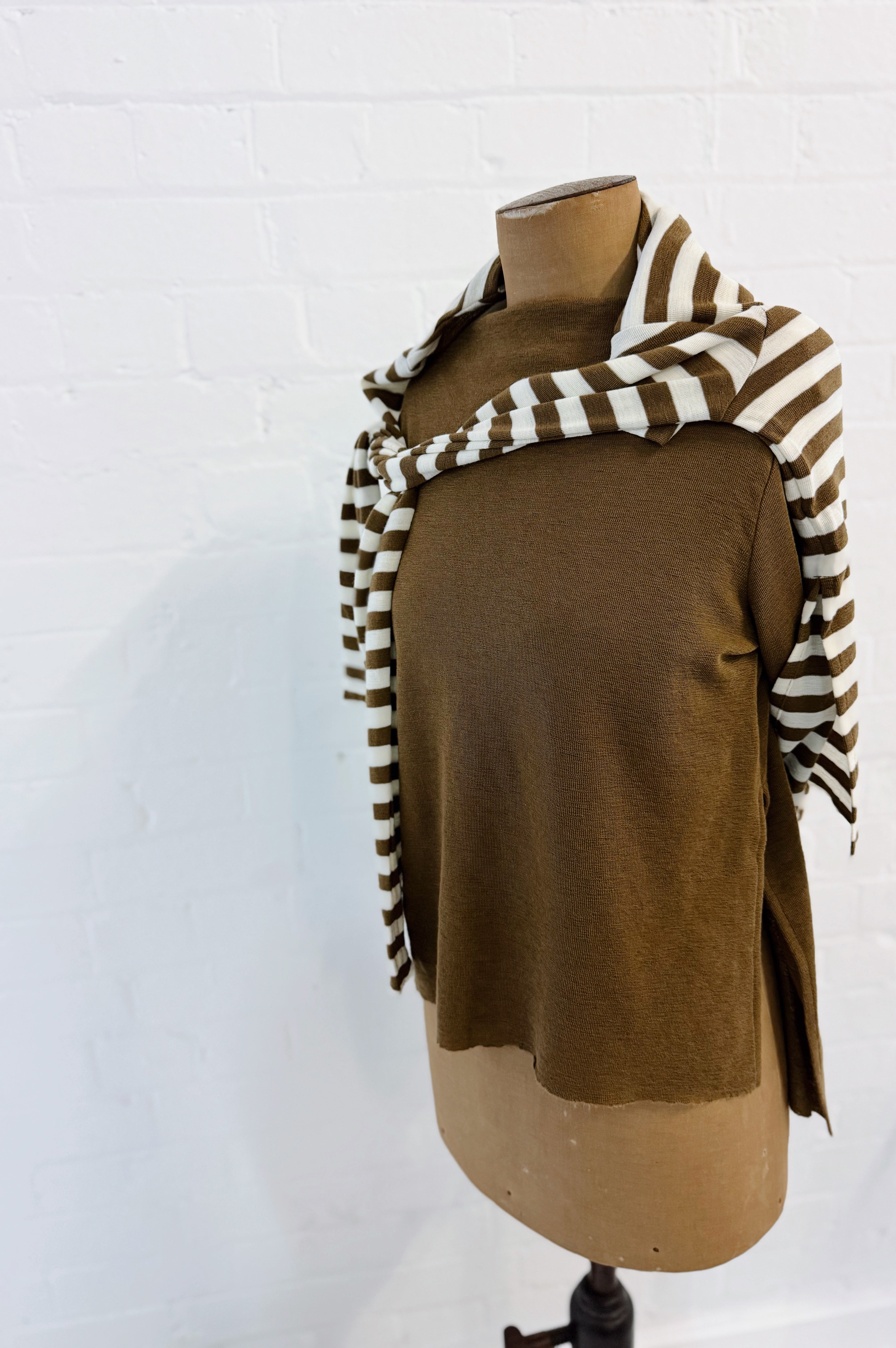 Merino With High Slits | Bronze