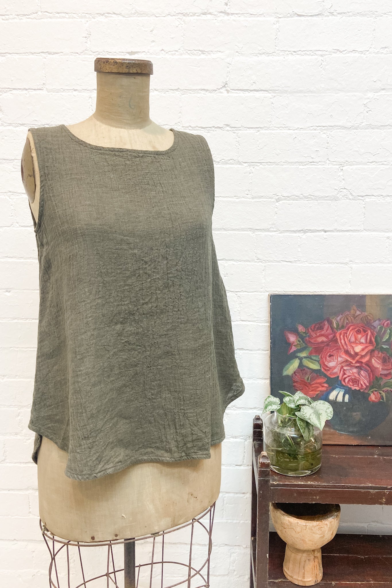 GW | Winnie Top | Burnt Sage | M