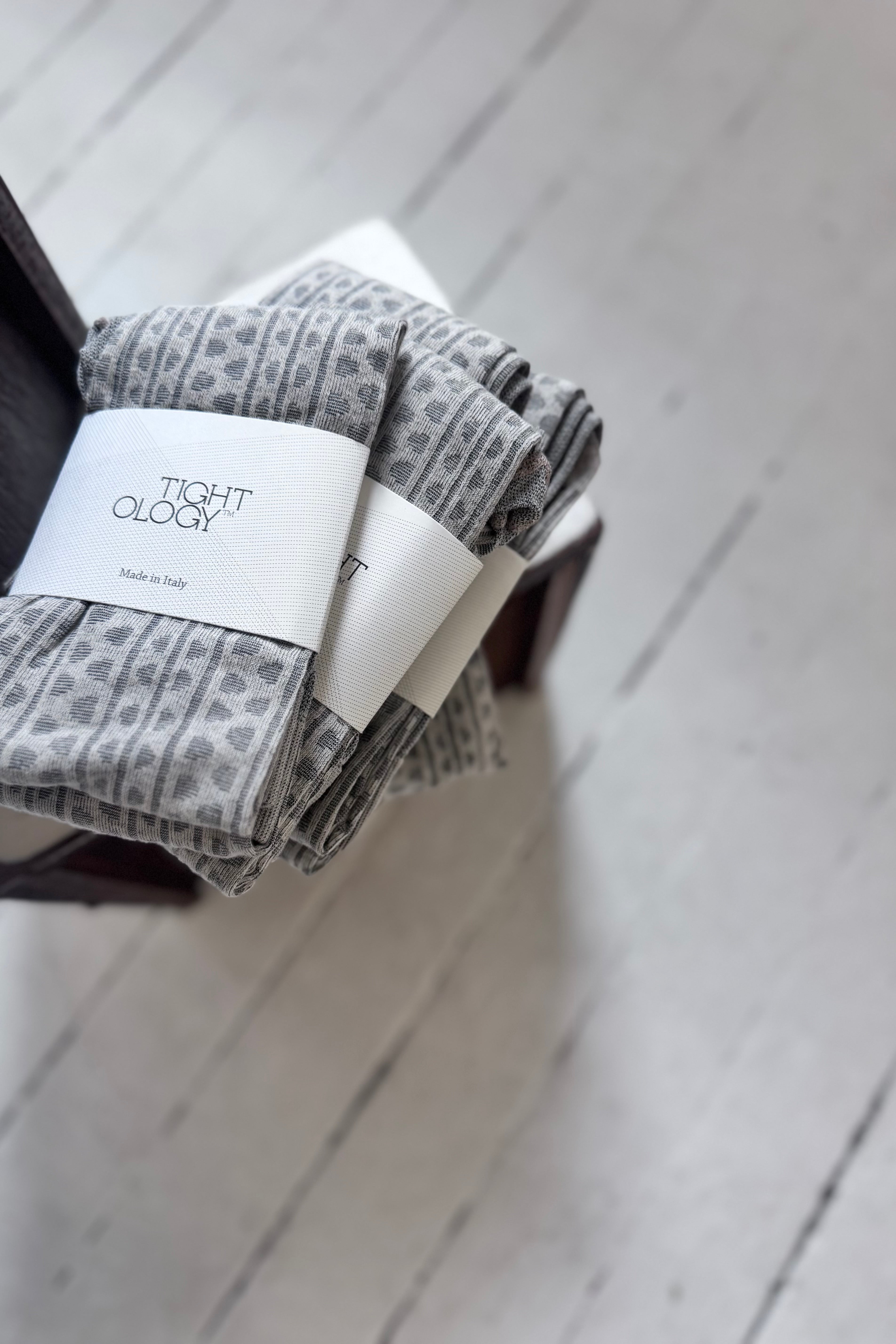 Tightology | Haptic Cotton Tights | Ash