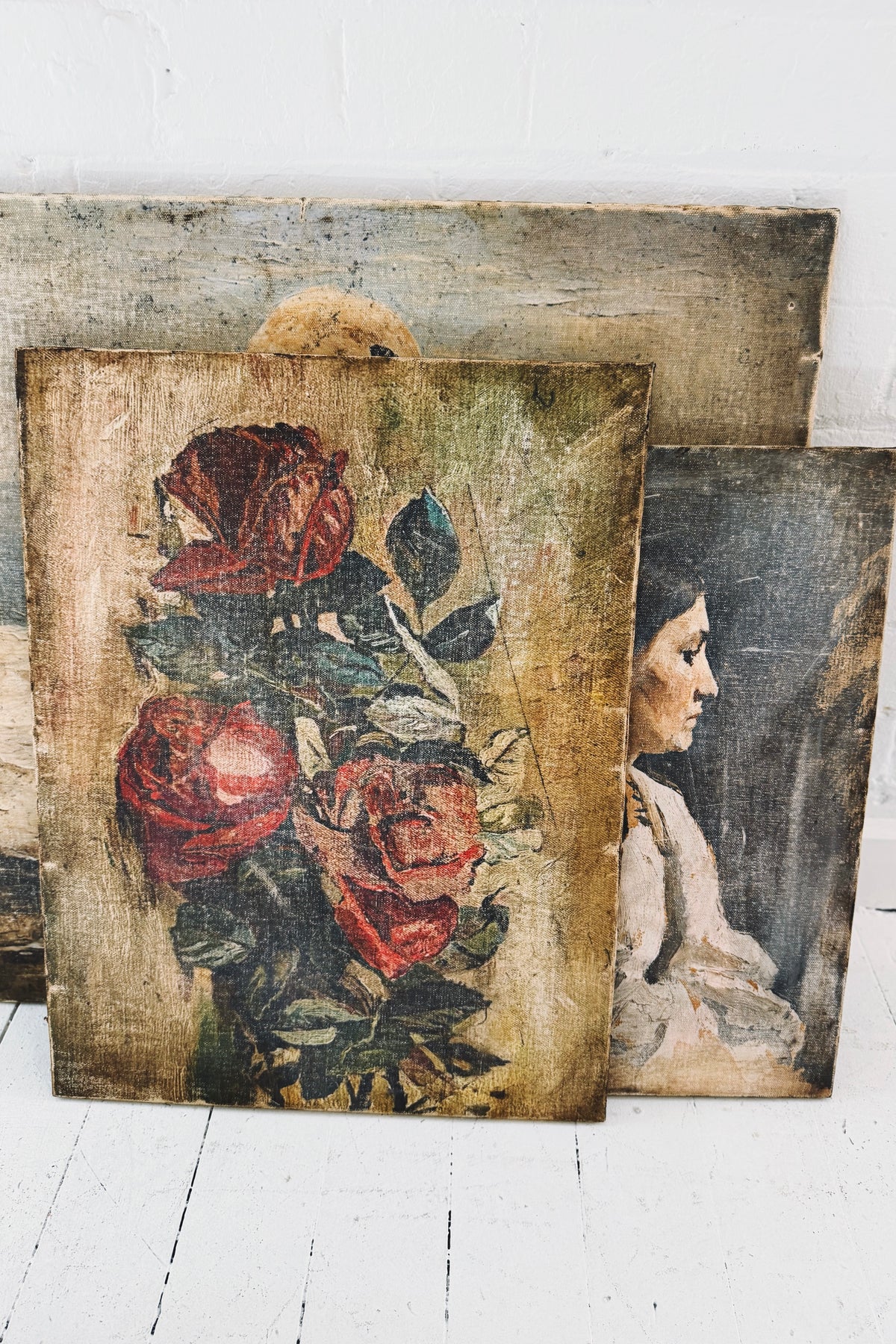 Rabbit Hole | Vintage Print | Roses Still Life