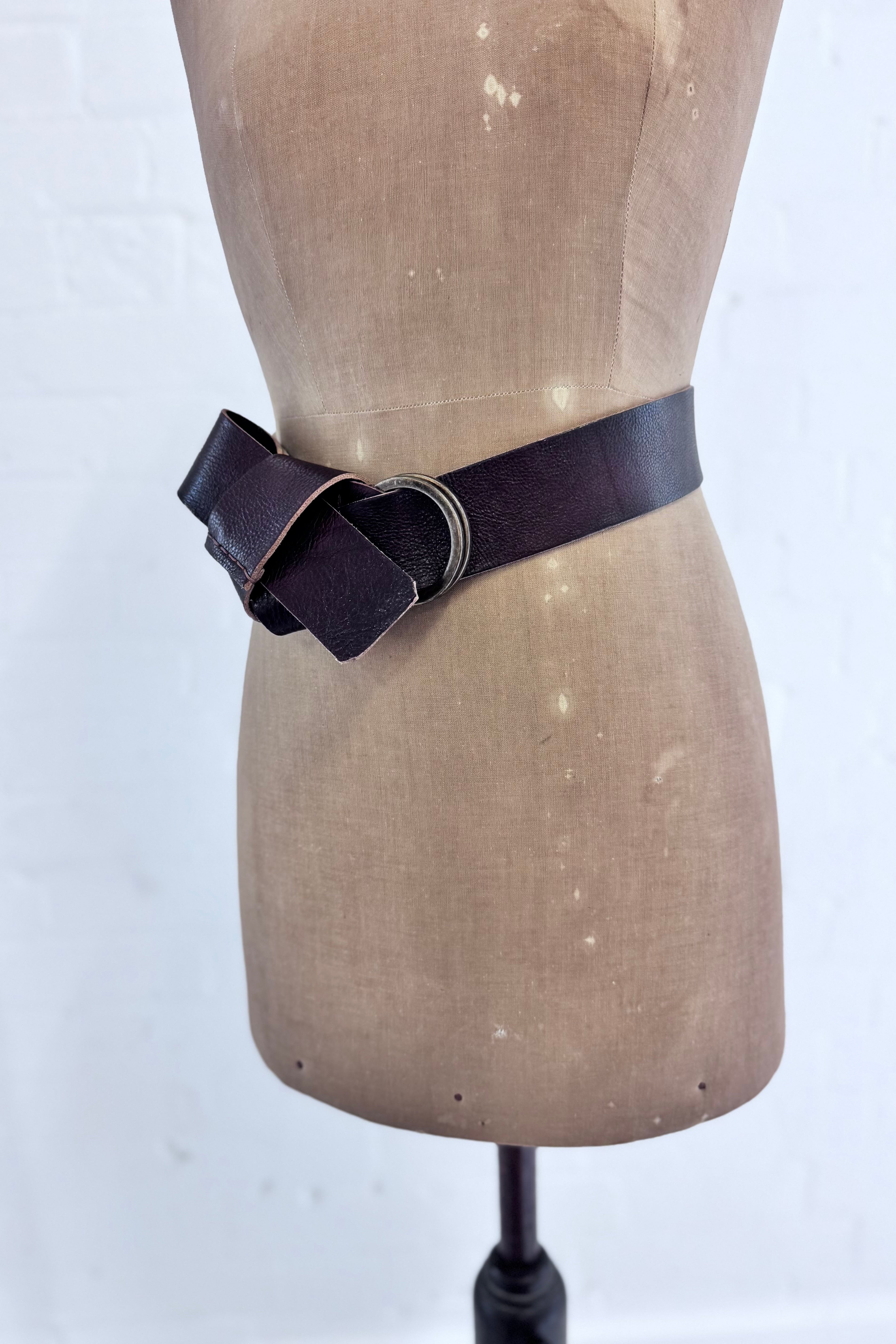 Ink Olives | Leccio Belt | Chocolate