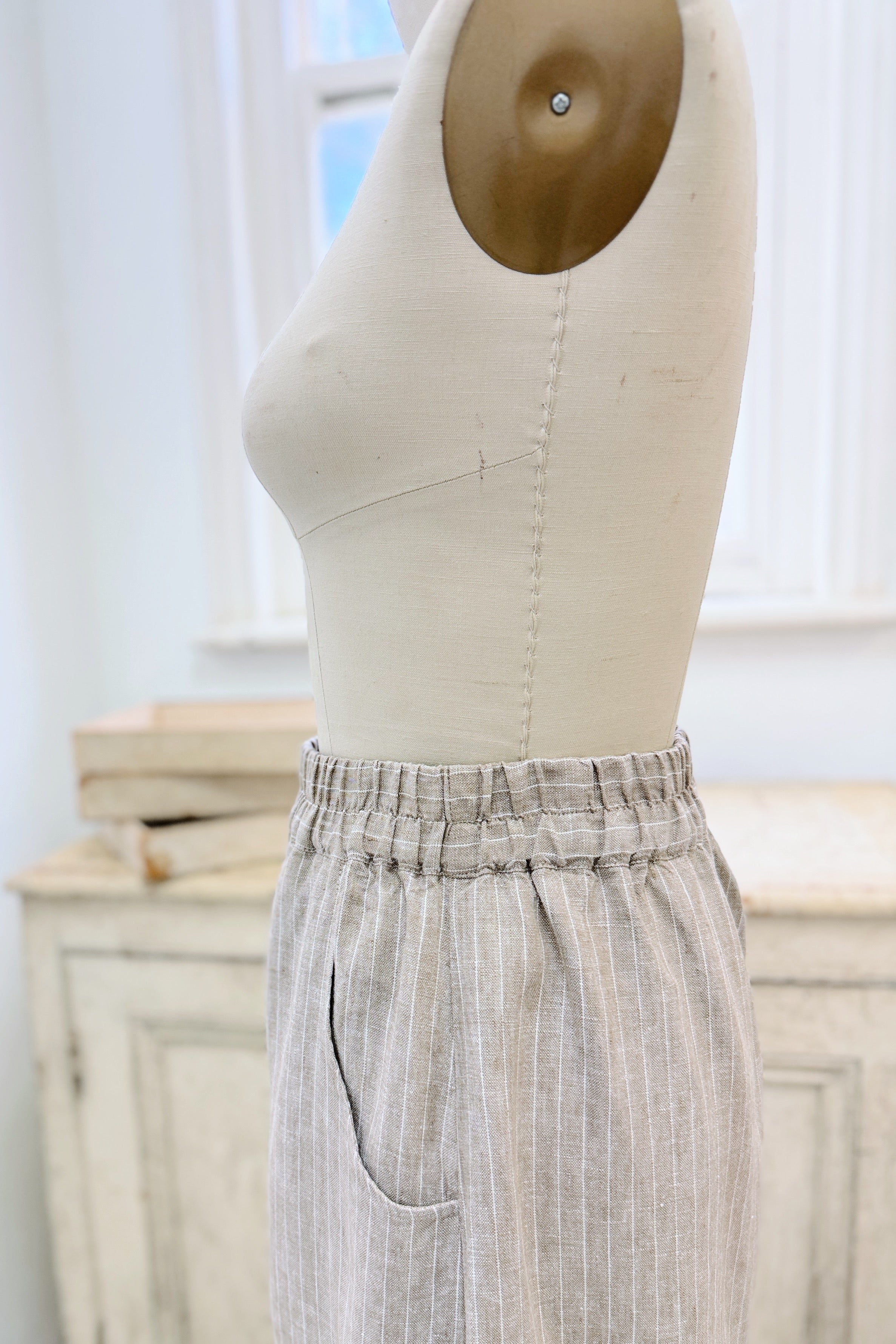 GW | Oliver Pant | Elm Stripe | M