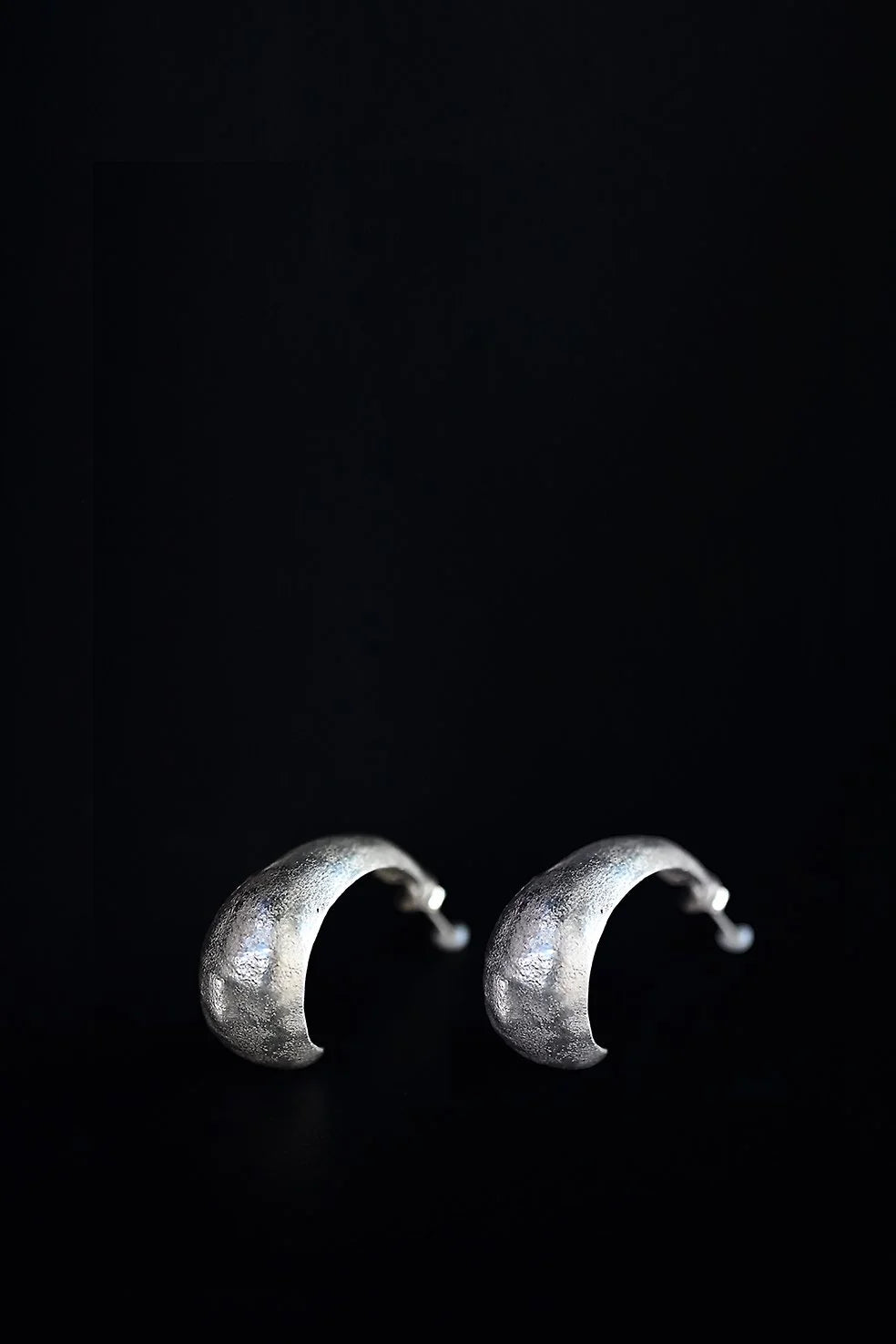 EWA Tribal | Nilu Hoop Earings | Silver