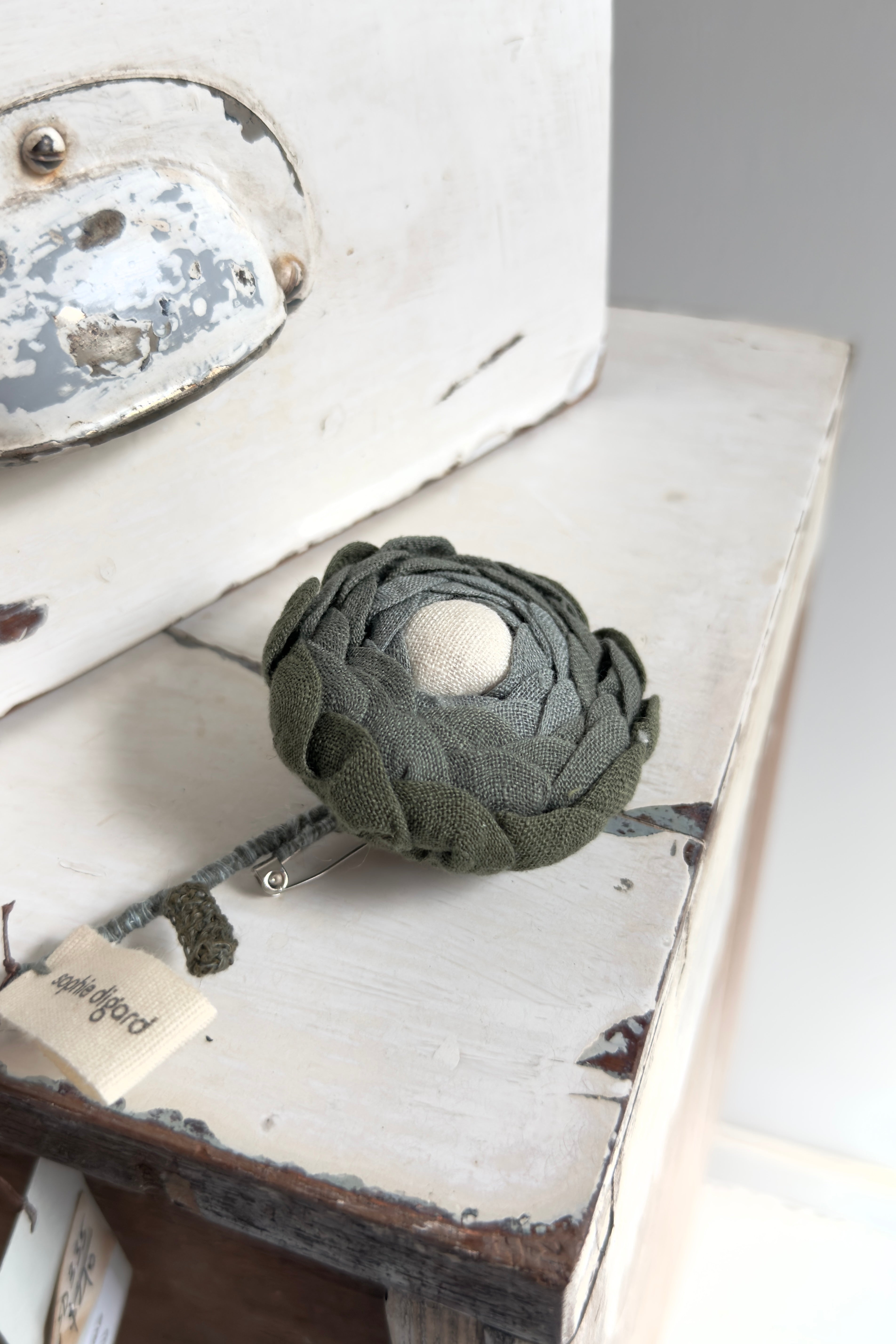 Sophie Digard |Layered Petal Brooch | Sissie