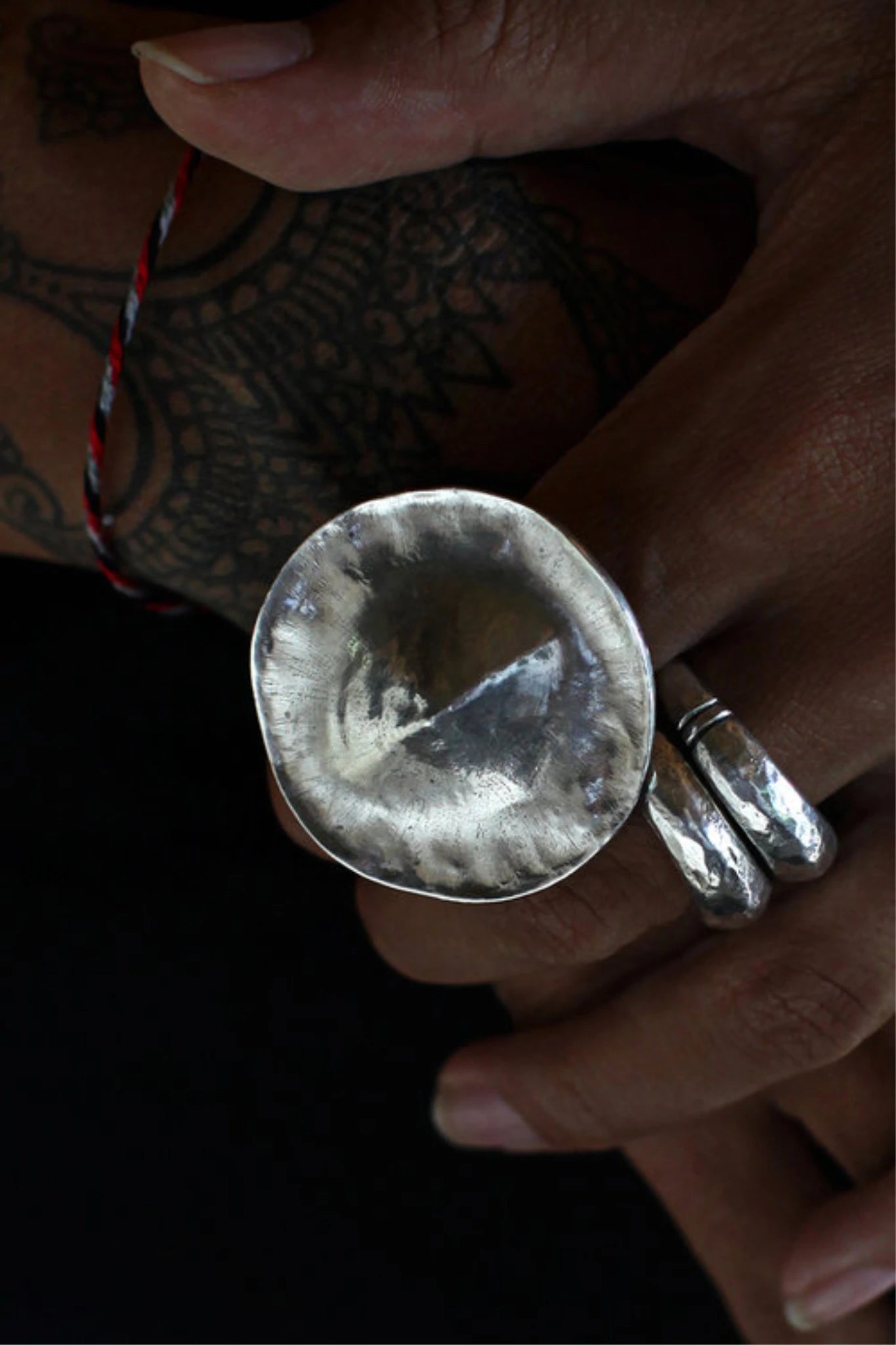 Ewa Jewelry | Kapkap Ring | Silver