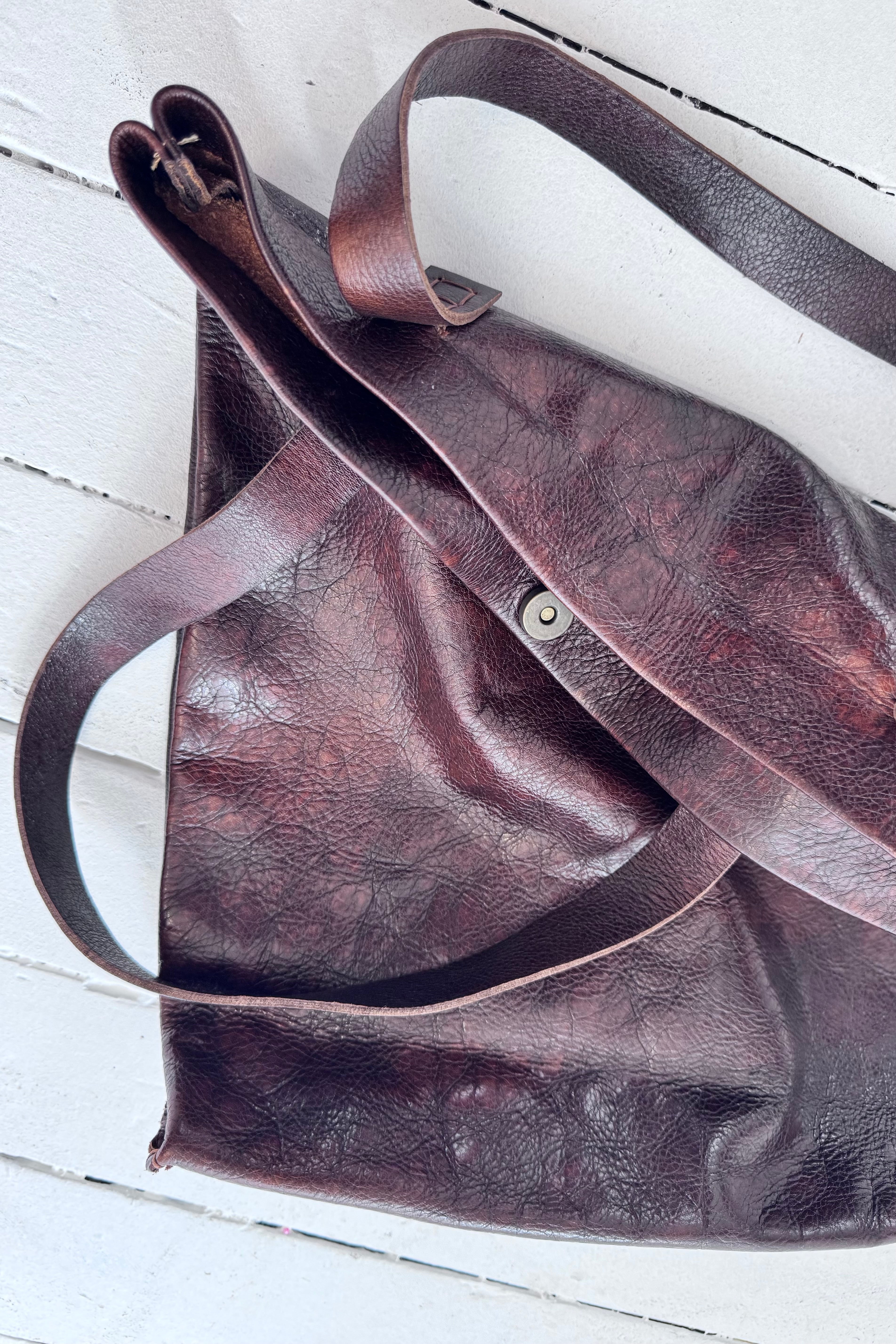 Ink Olives | Napoli Tote Bag | Chocolate