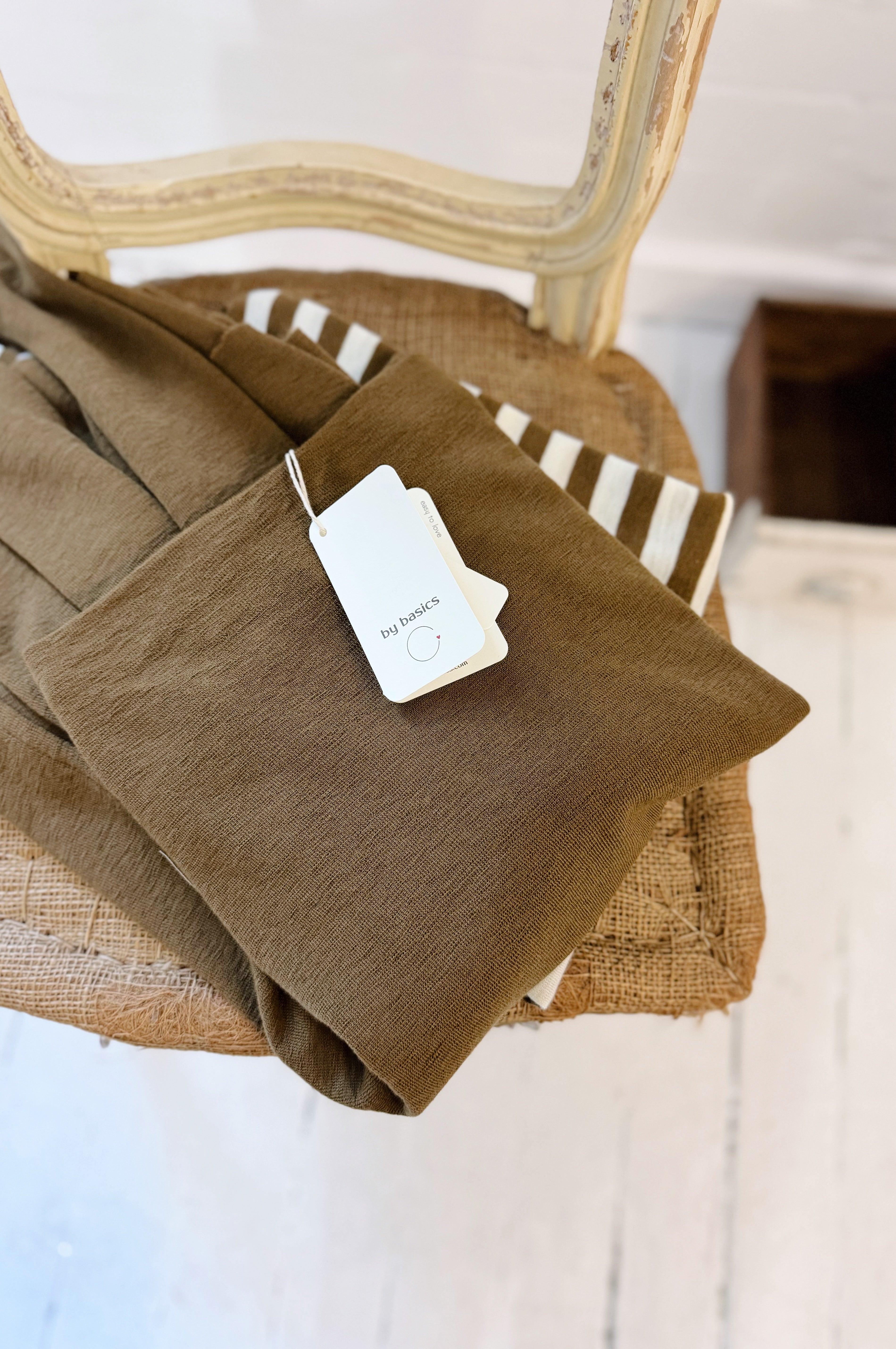 Merino With High Slits | Bronze