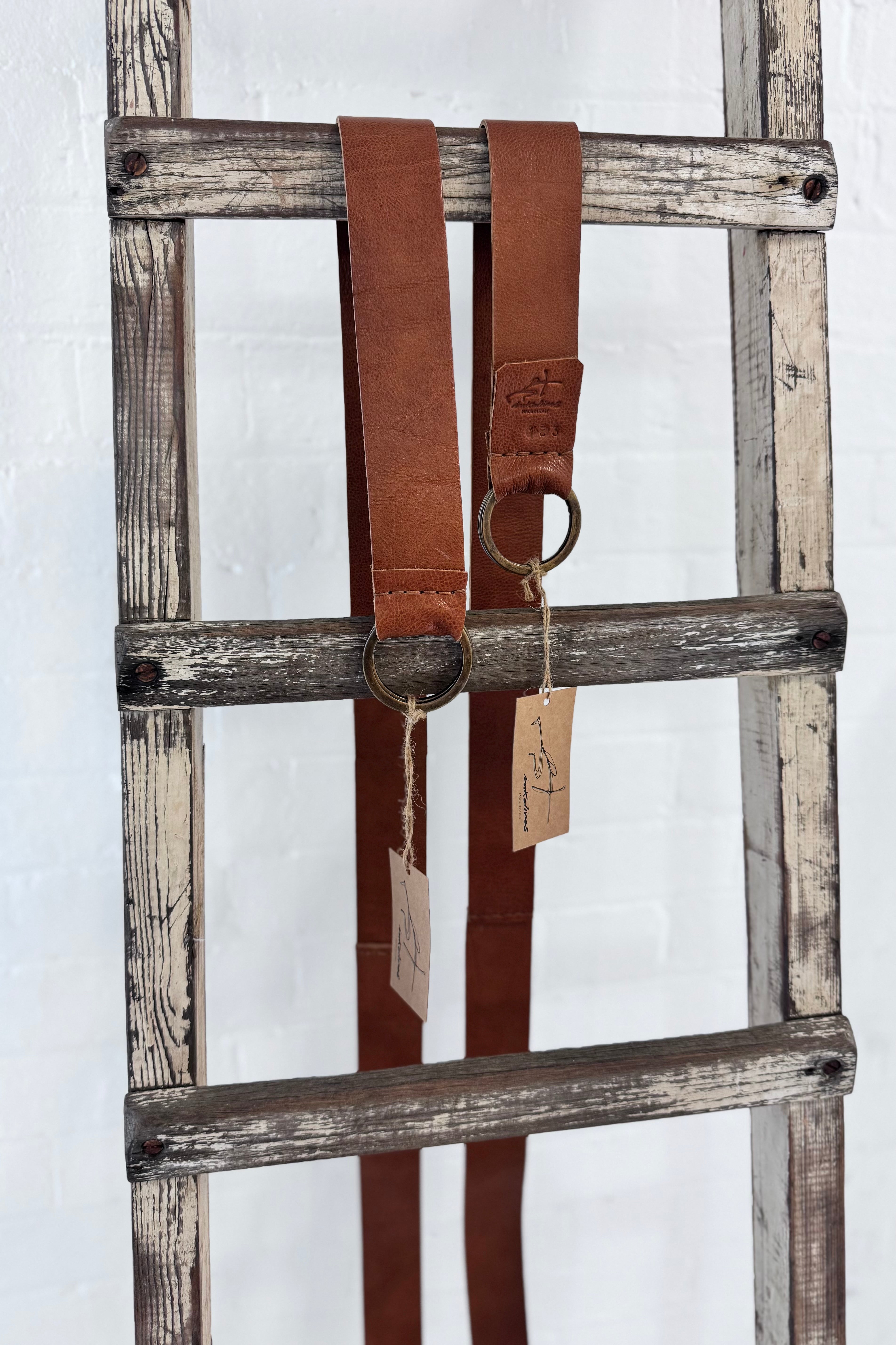 Ink Olives | Leccio Belt | Tan