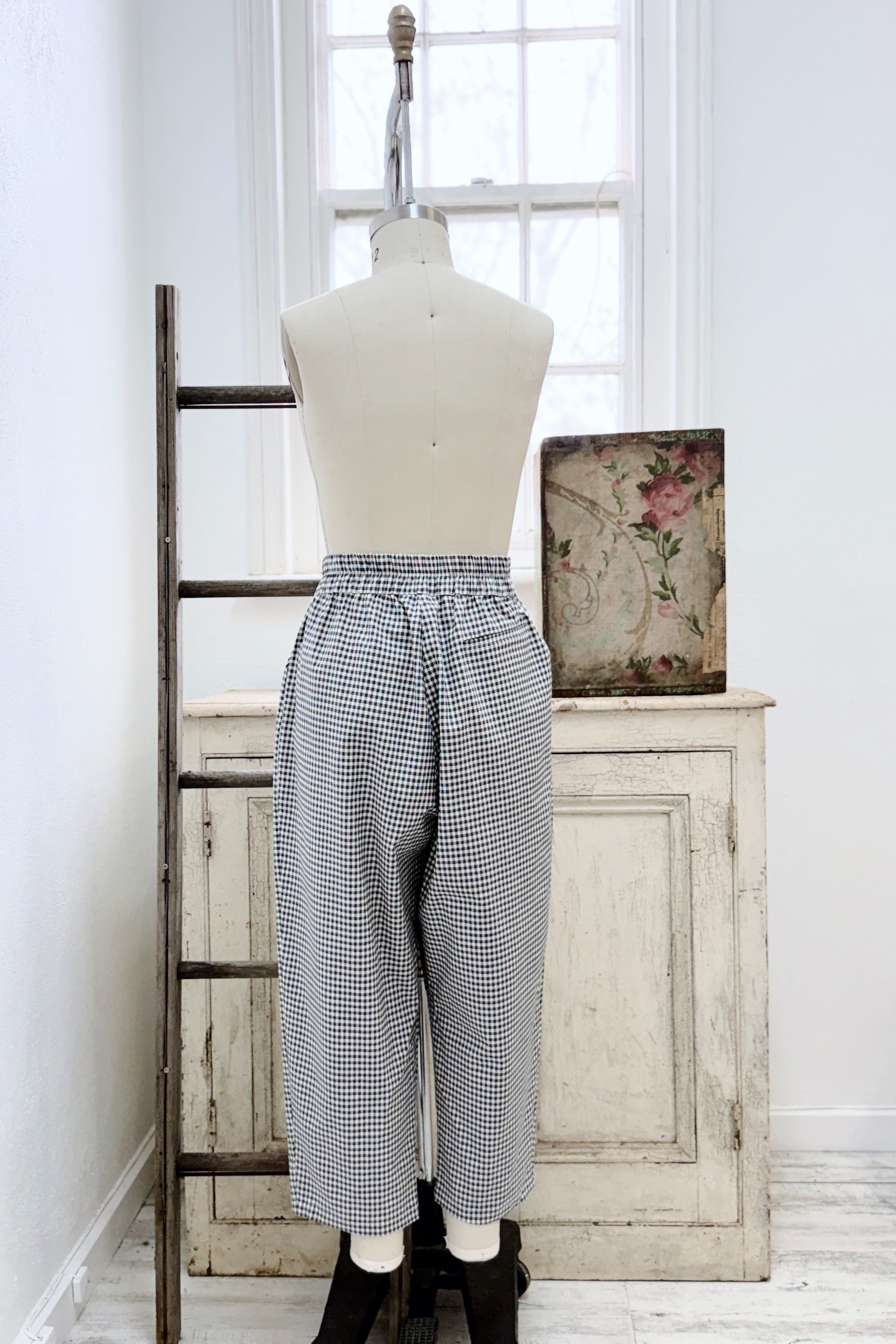 GW | Sammi Pant | Smokey Blue Check | L