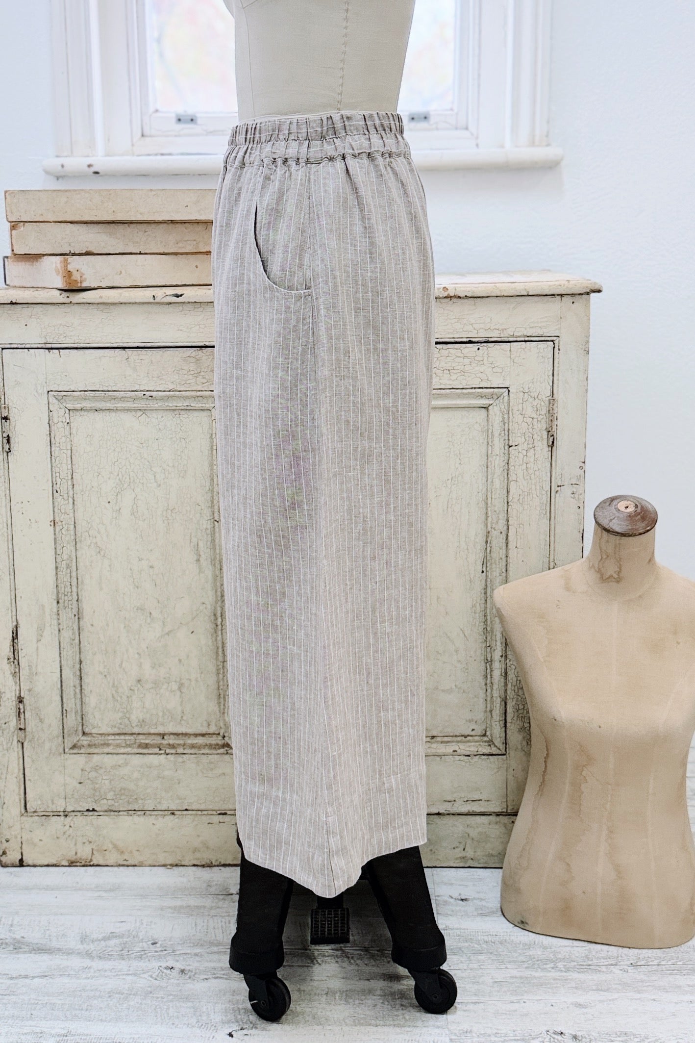 GW | Oliver Pant | Elm Stripe | M