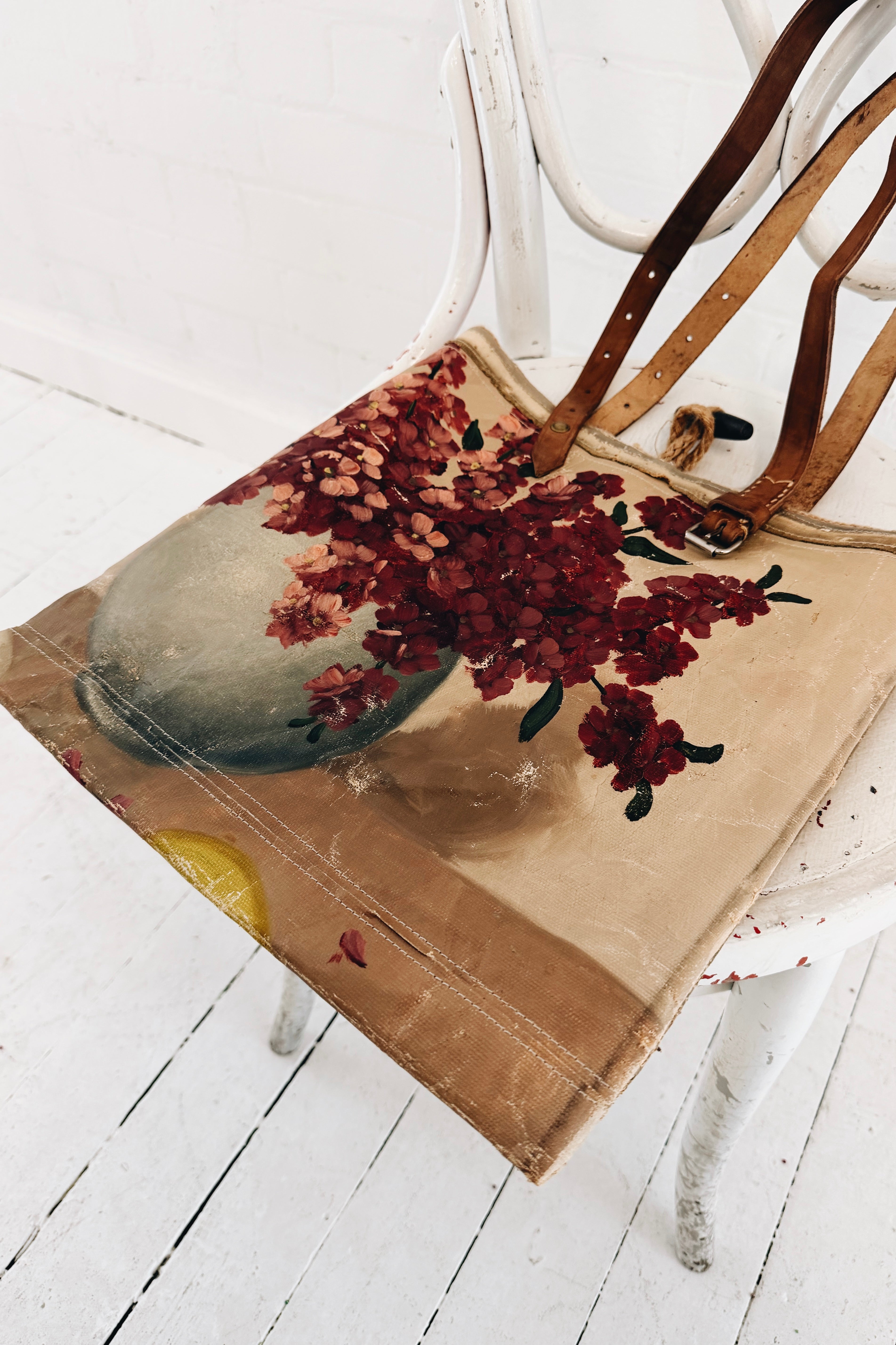 Swarm | Oil Painting Bag | Lilac Blooms
