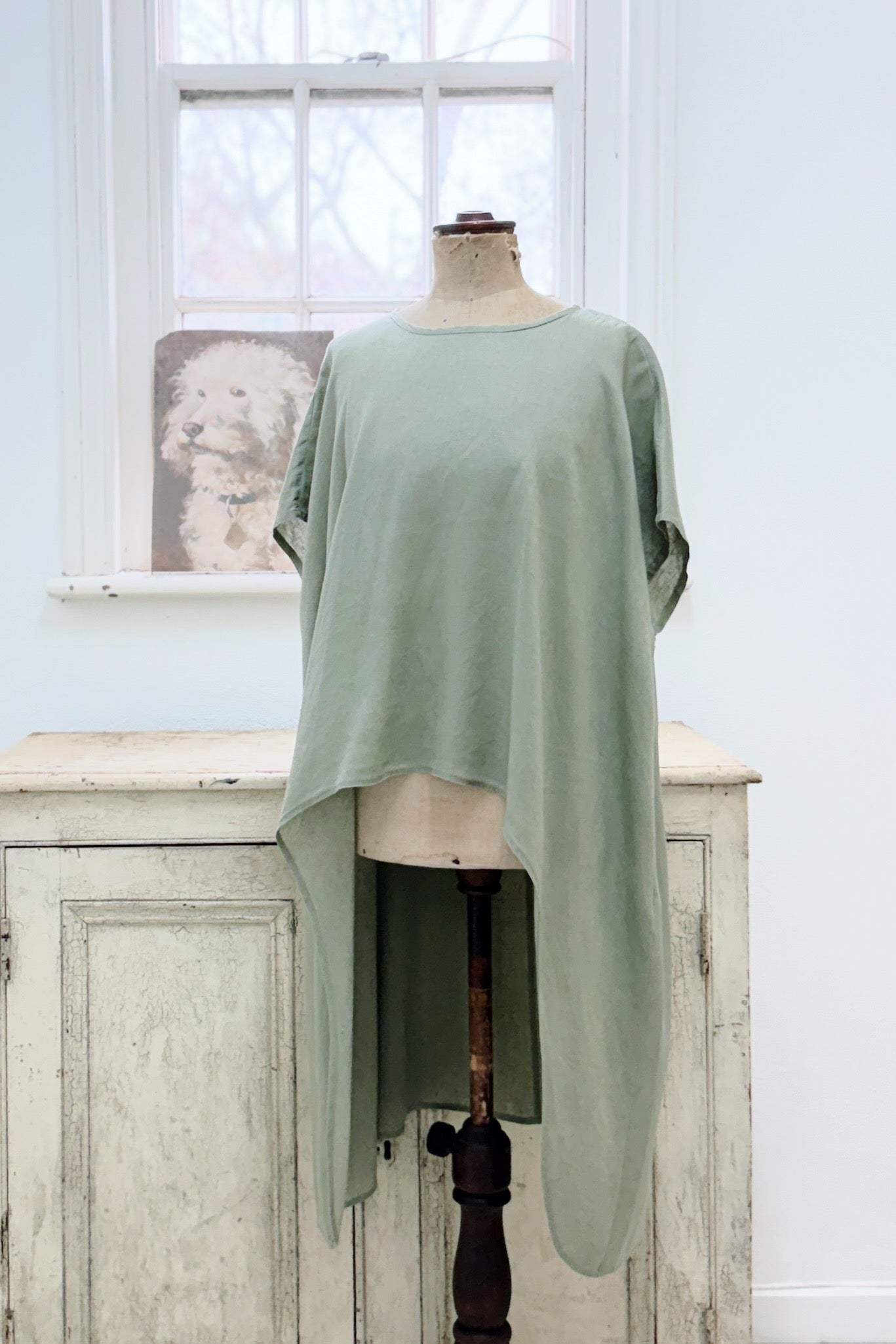GW | Aurora Top | Silver Sage | M