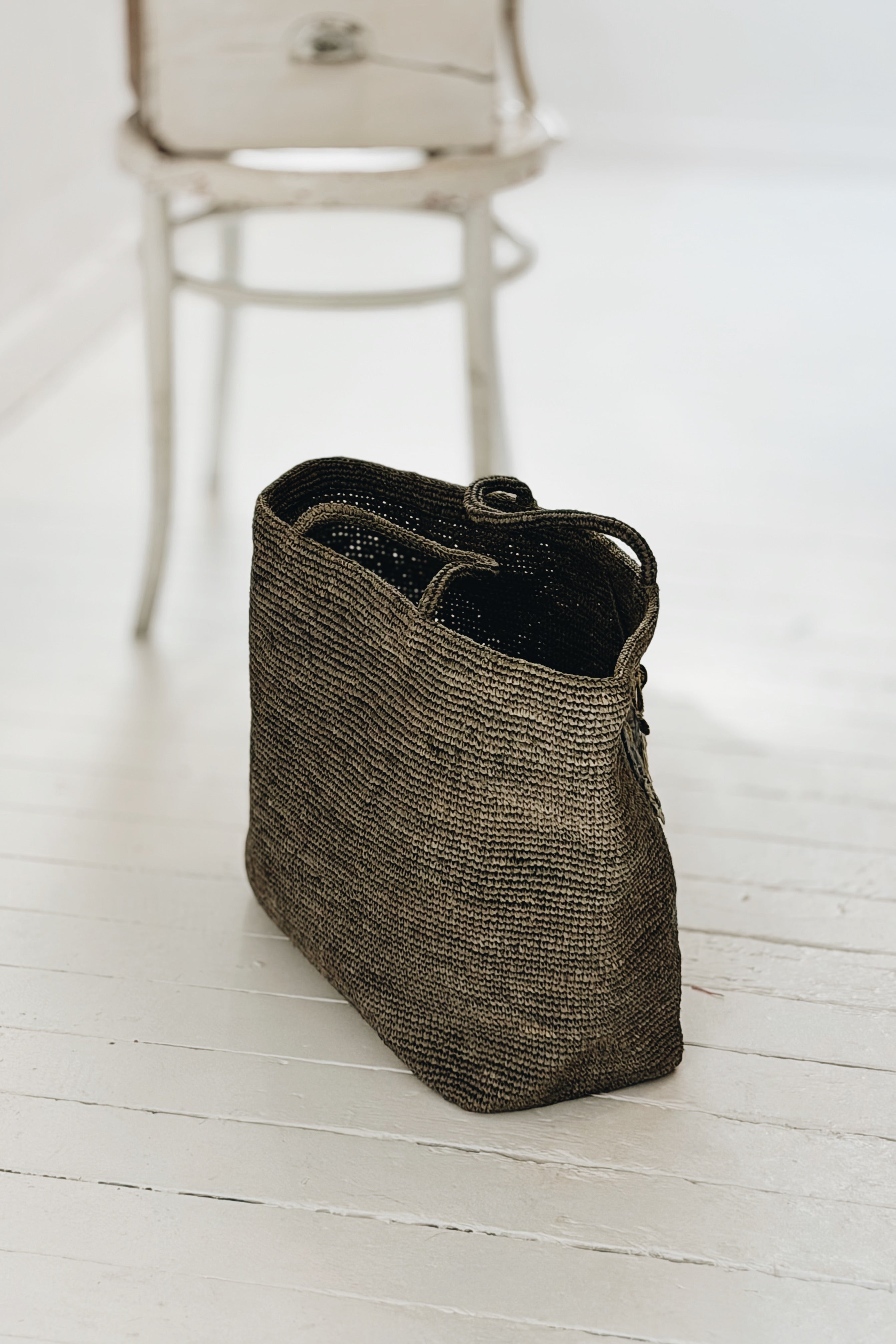 Sophie Digard | Wildflower Raffia Bag | Alice