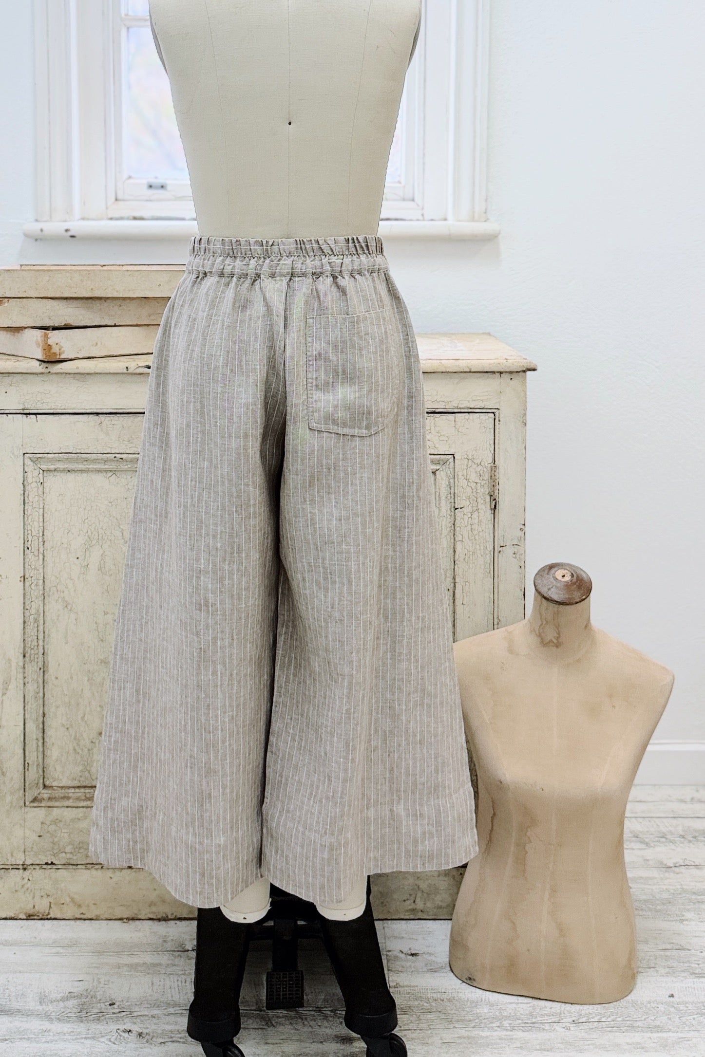 GW | Oliver Pant | Elm Stripe | M