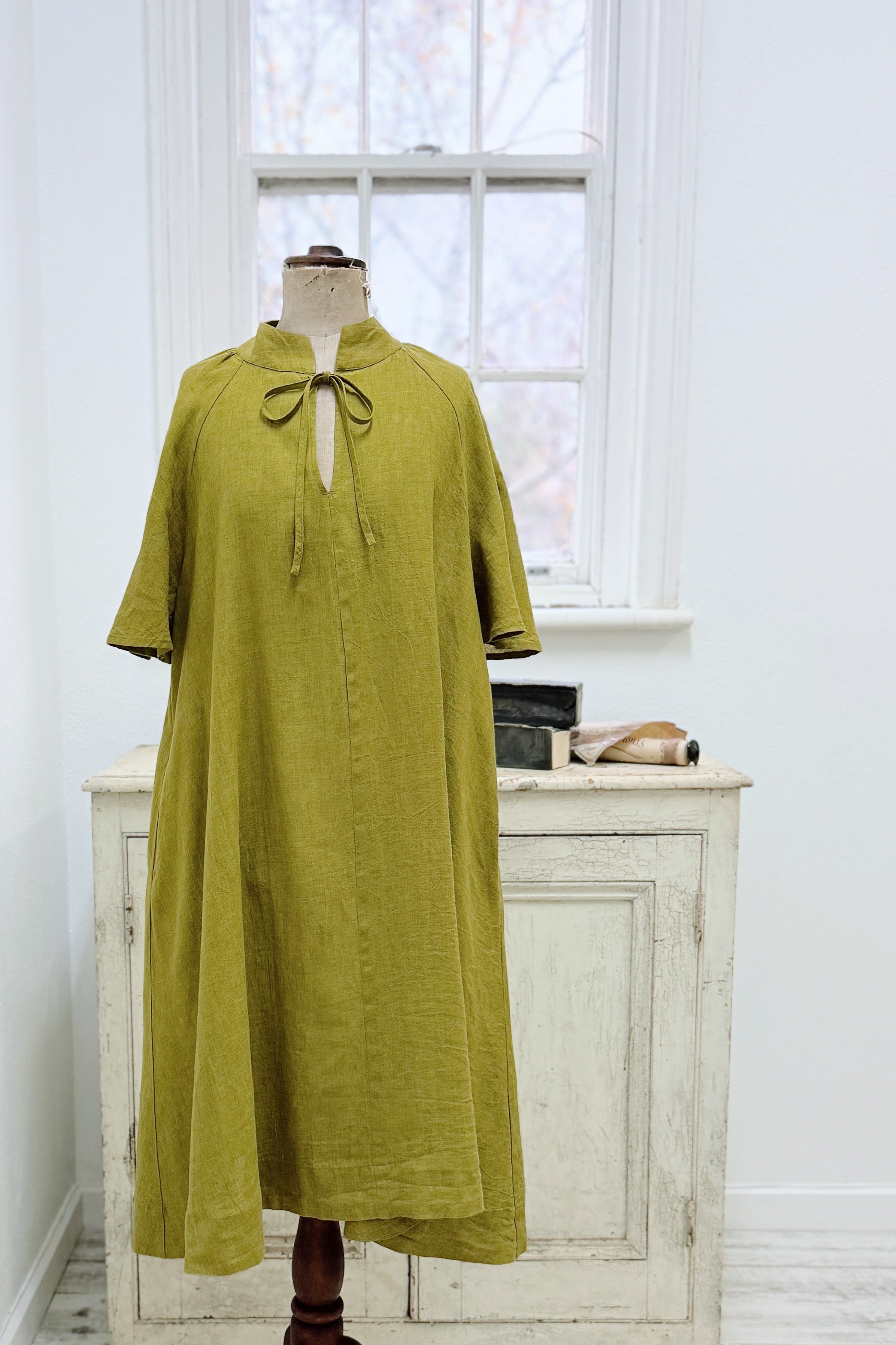 GW | Gaynor Dress | Antique Moss | M