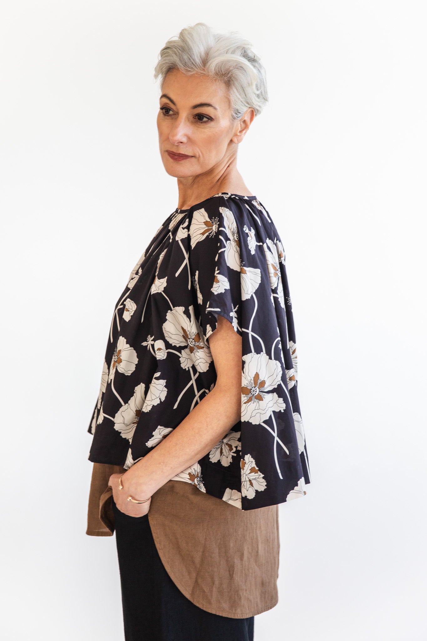 Poppy Top | Fragile Bloom Liberty