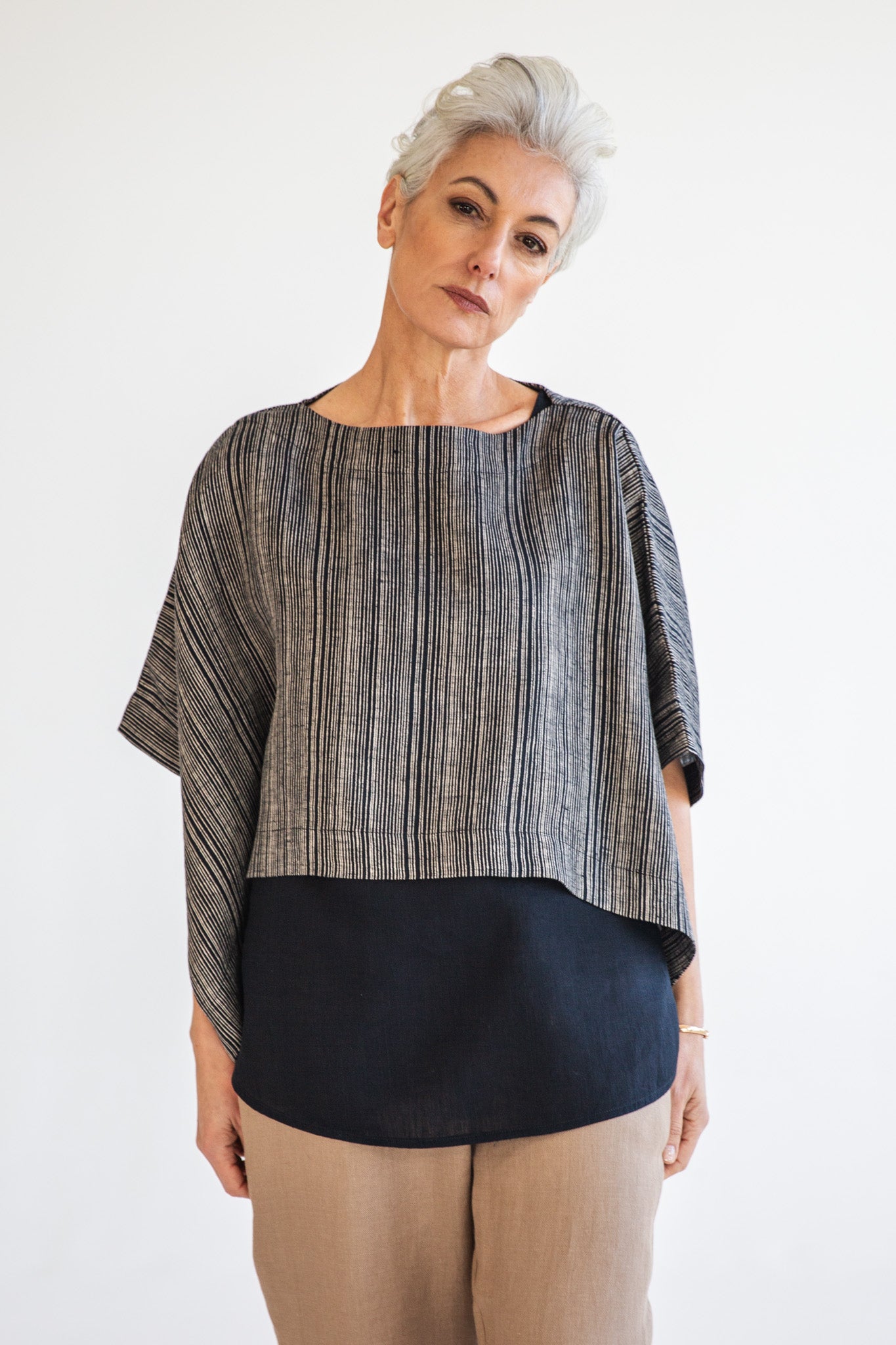 Tommy Top | Raven Stripe