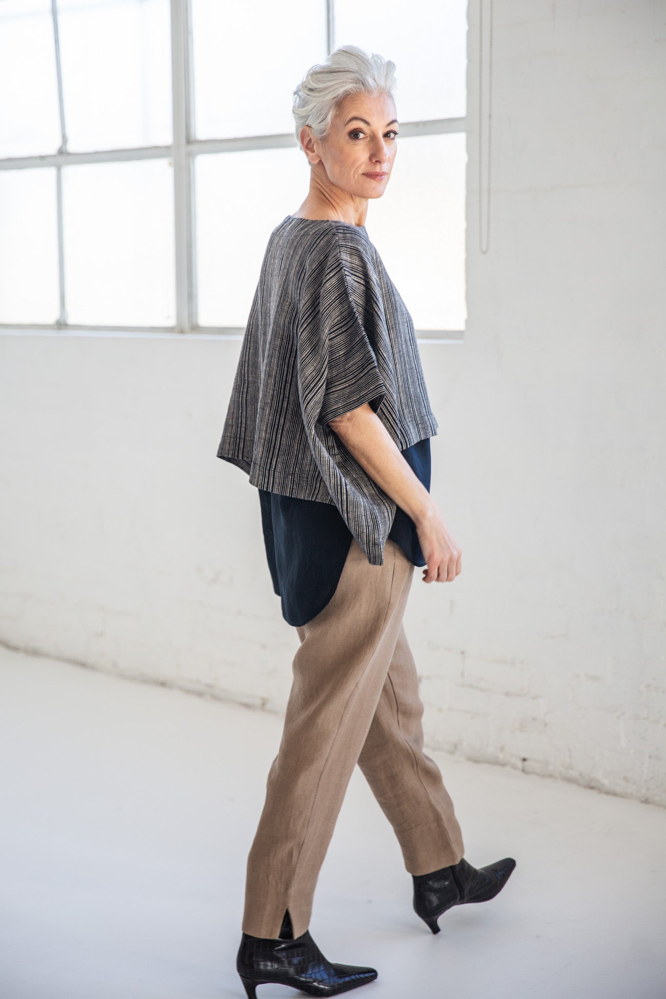 Tommy Top | Raven Stripe