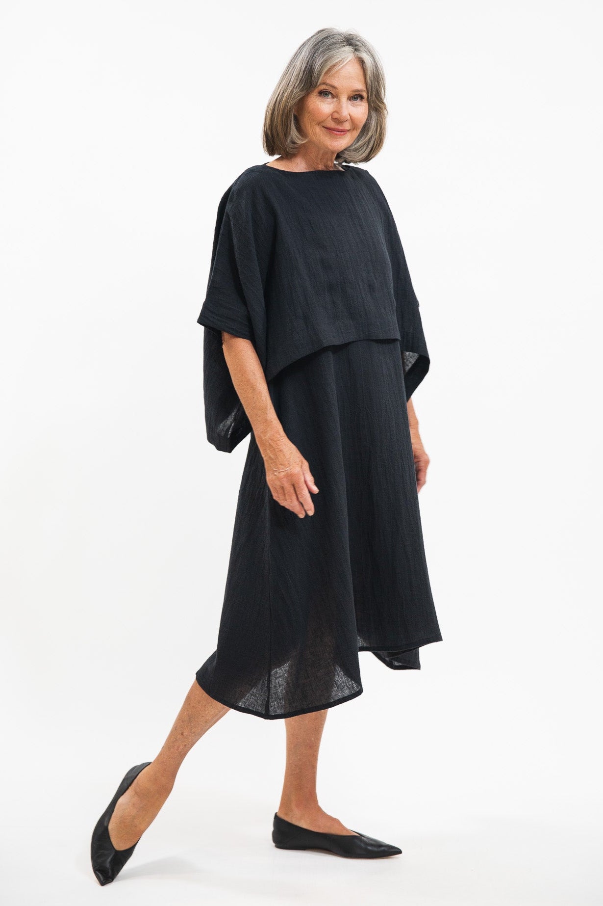 Eliza Dress | Black Crush