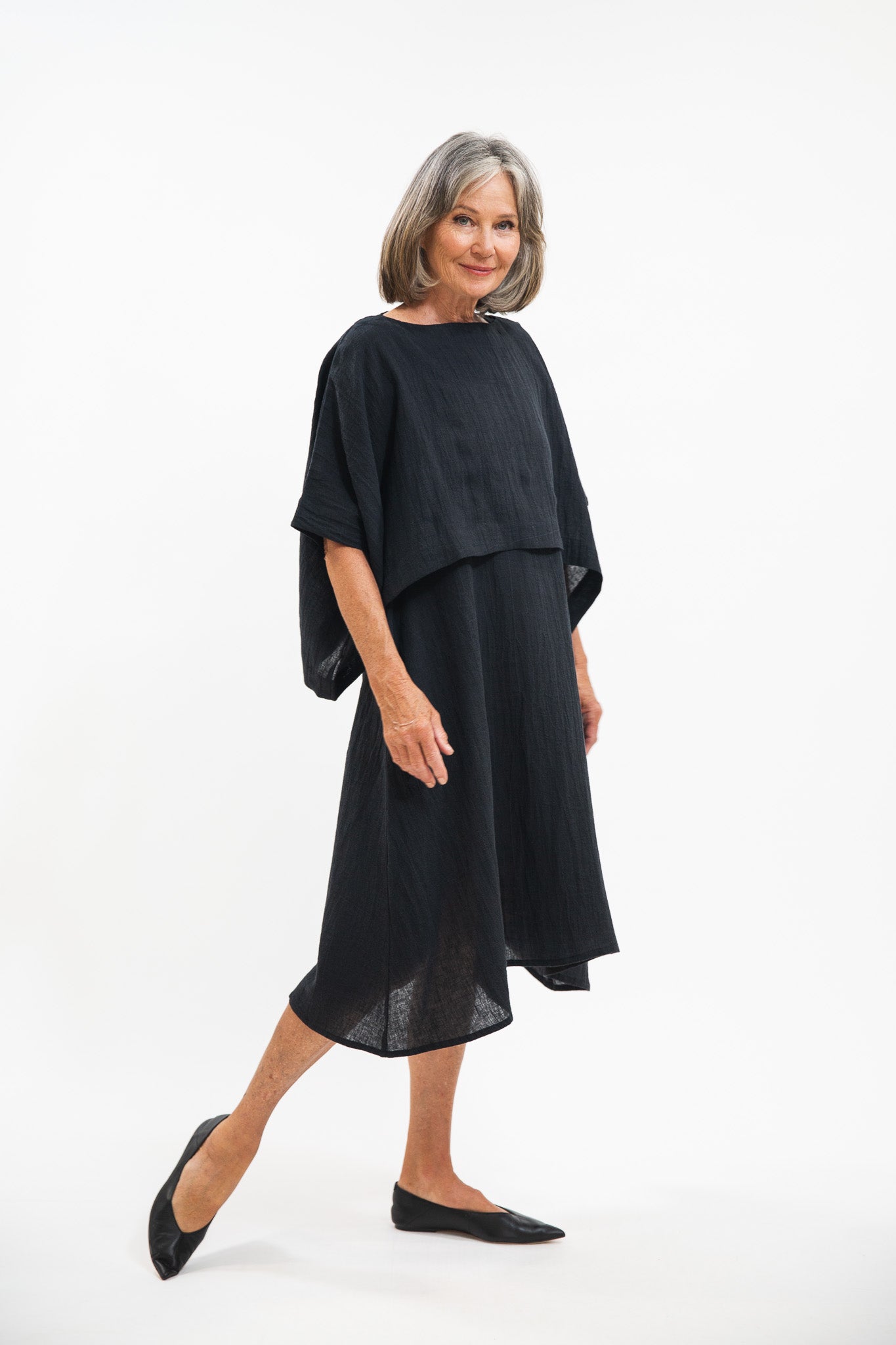 Eliza Dress | Black Crush