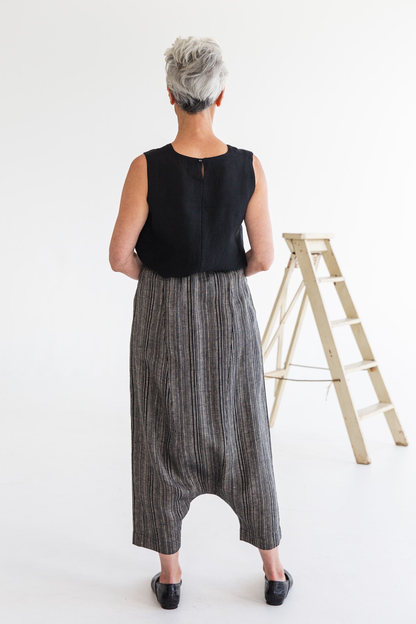 Koi Pant | Raven Stripe