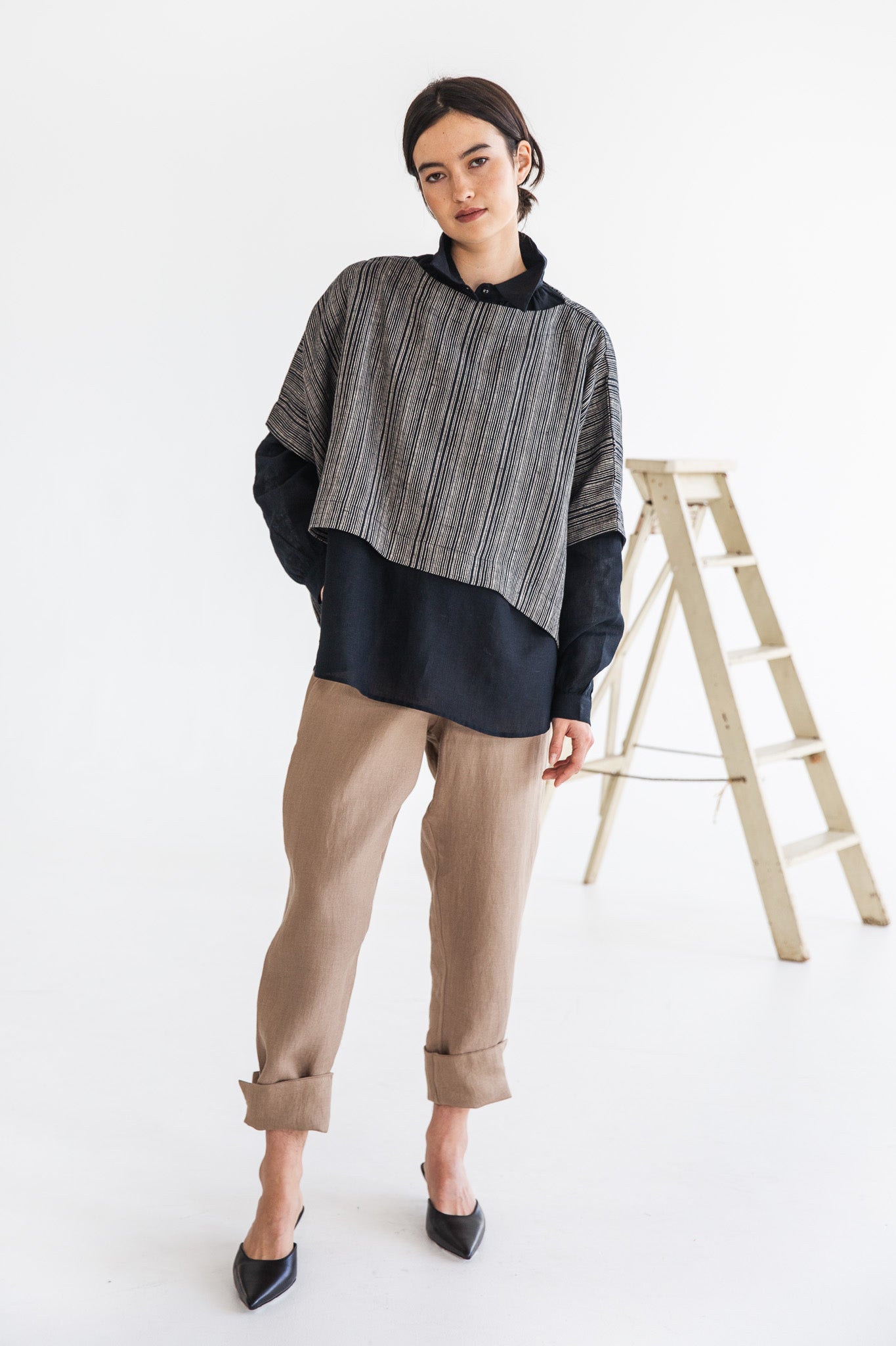 Tommy Top | Raven Stripe