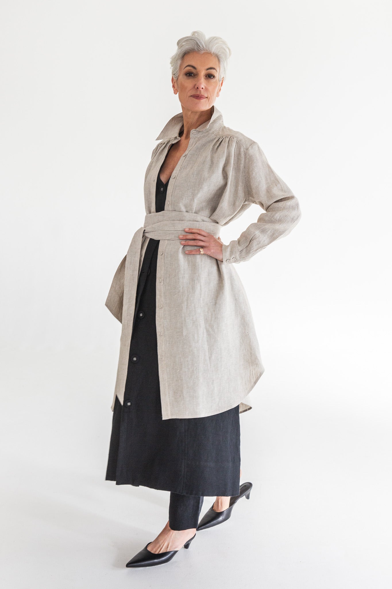 Tie Belt | Acorn Stripe