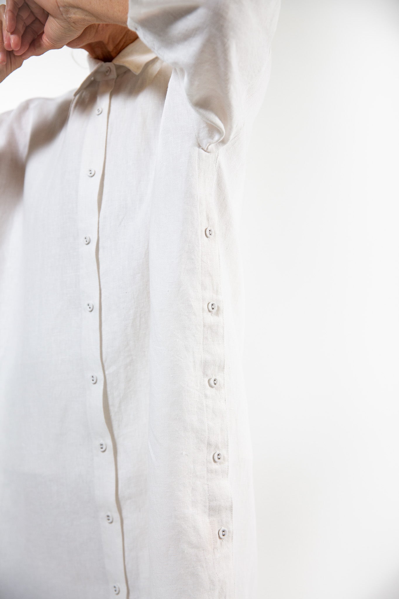 Pippi Shirt Dress | White