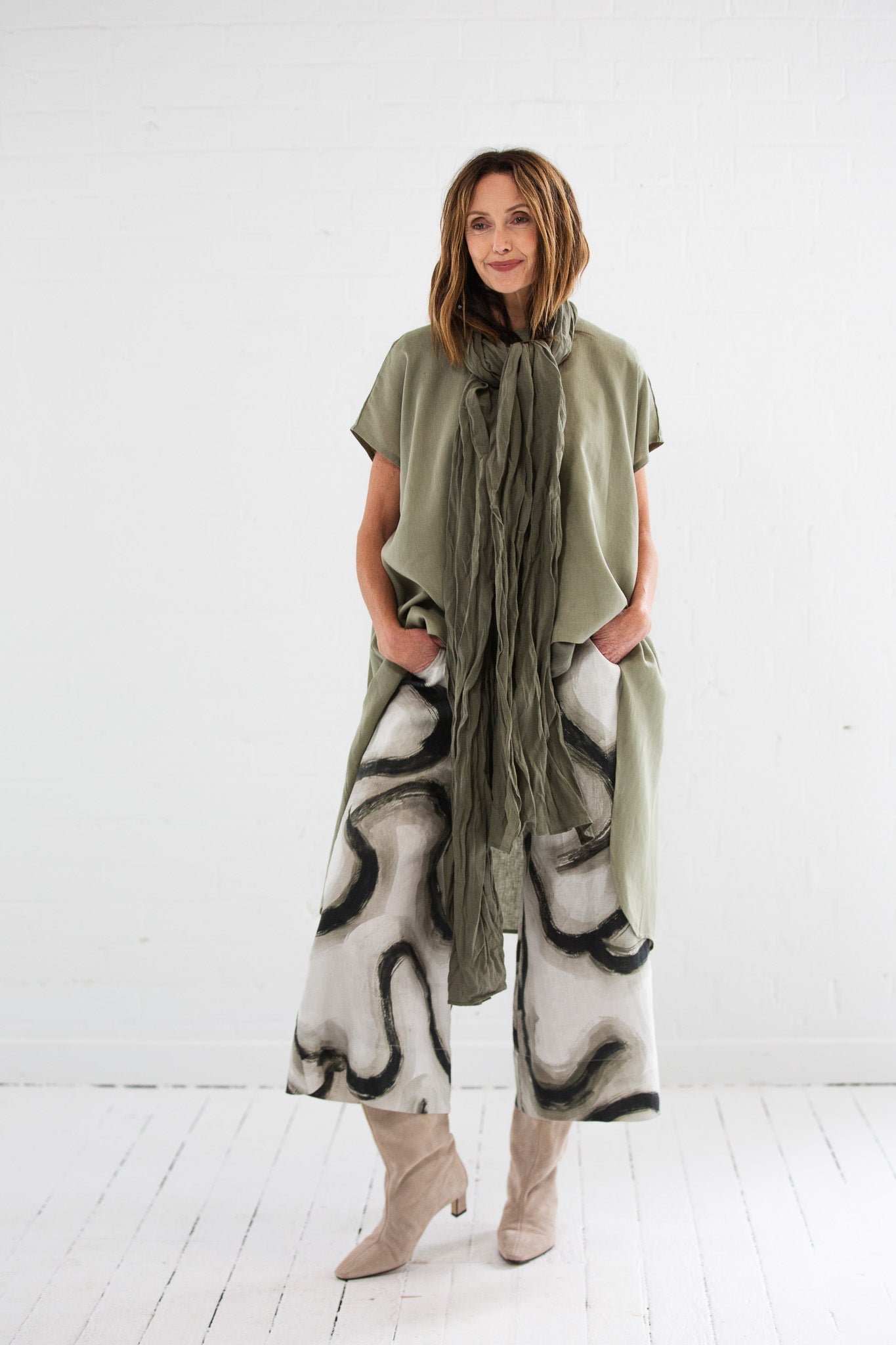 Obi Scarf | Winter Moss