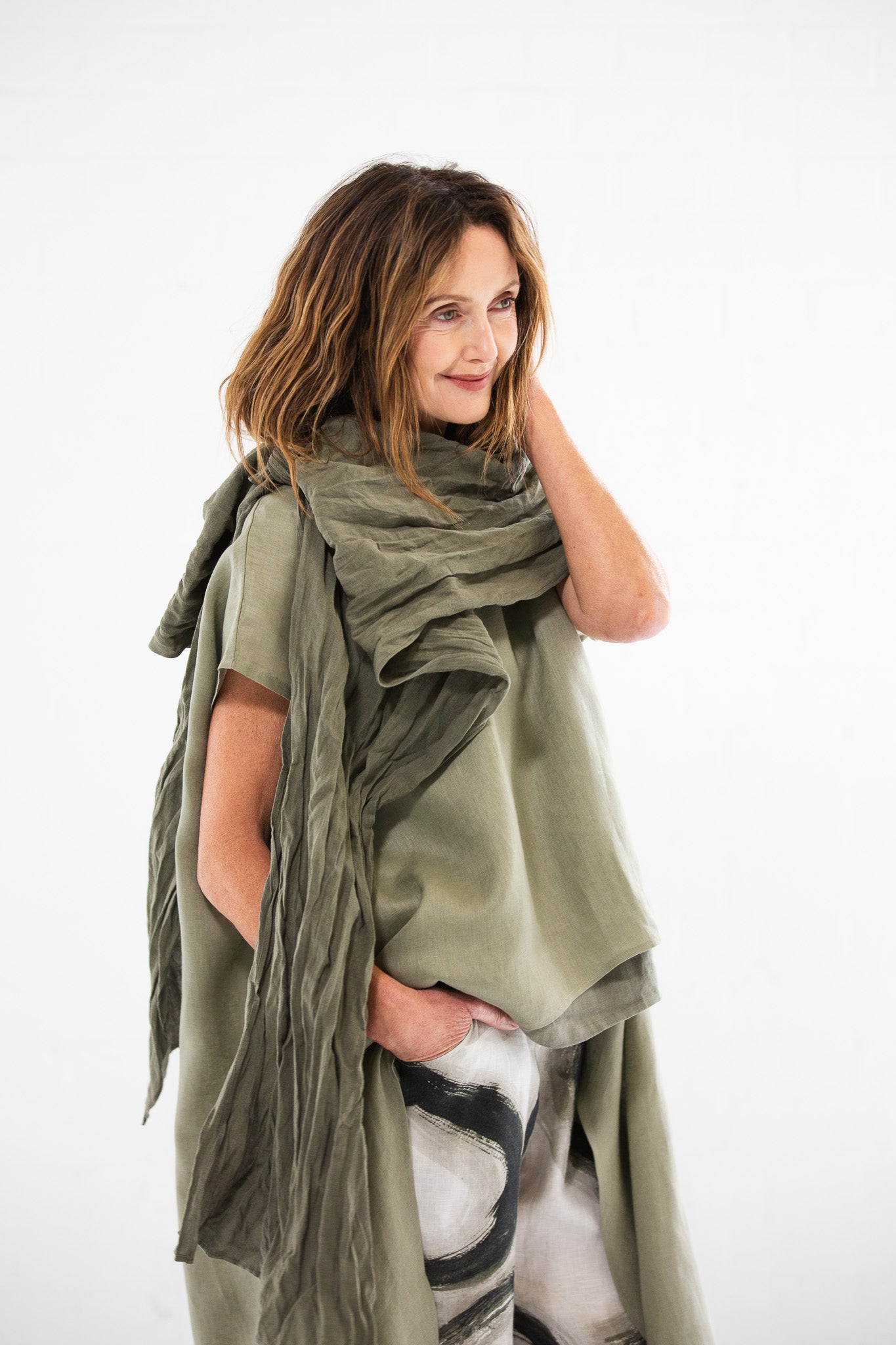 Obi Scarf | Winter Moss