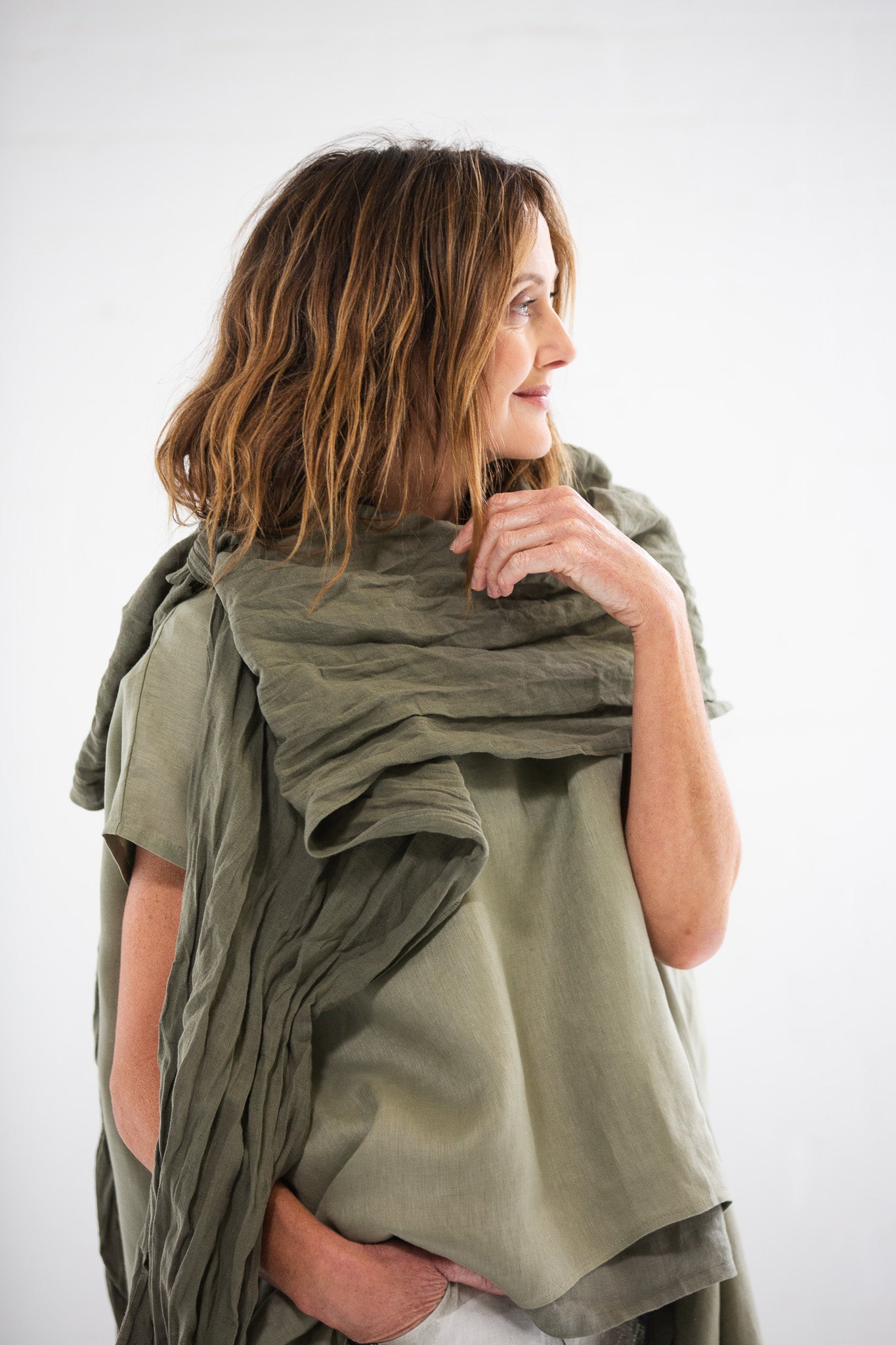 Obi Scarf | Winter Moss